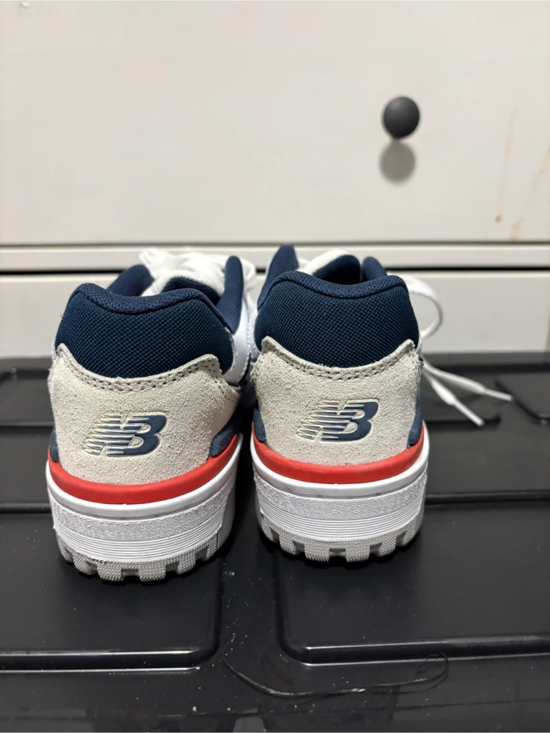 New Balance 550 "White Navy Red" Sneakers - photo 2