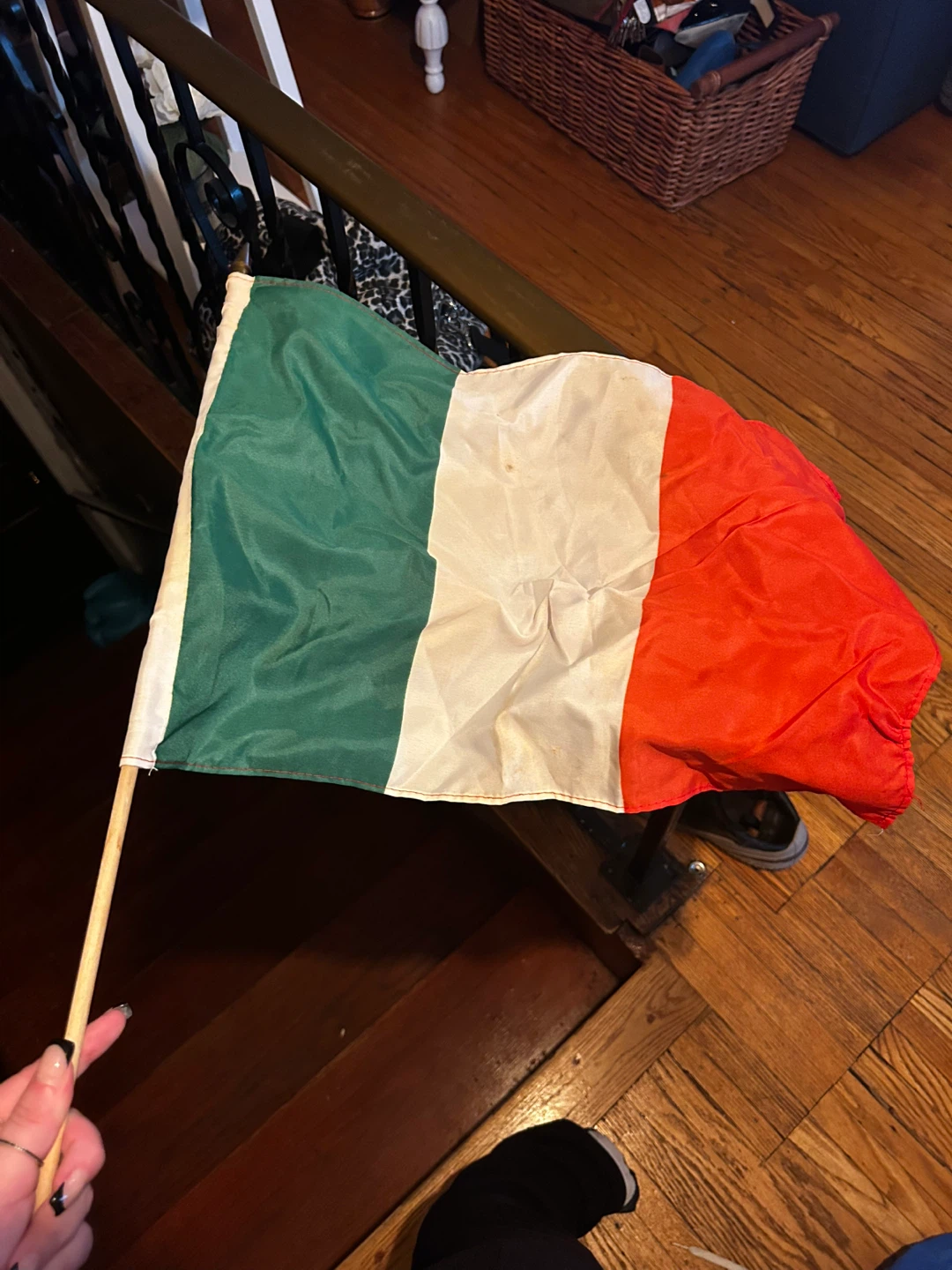 Italian Handheld Flag #freecycle