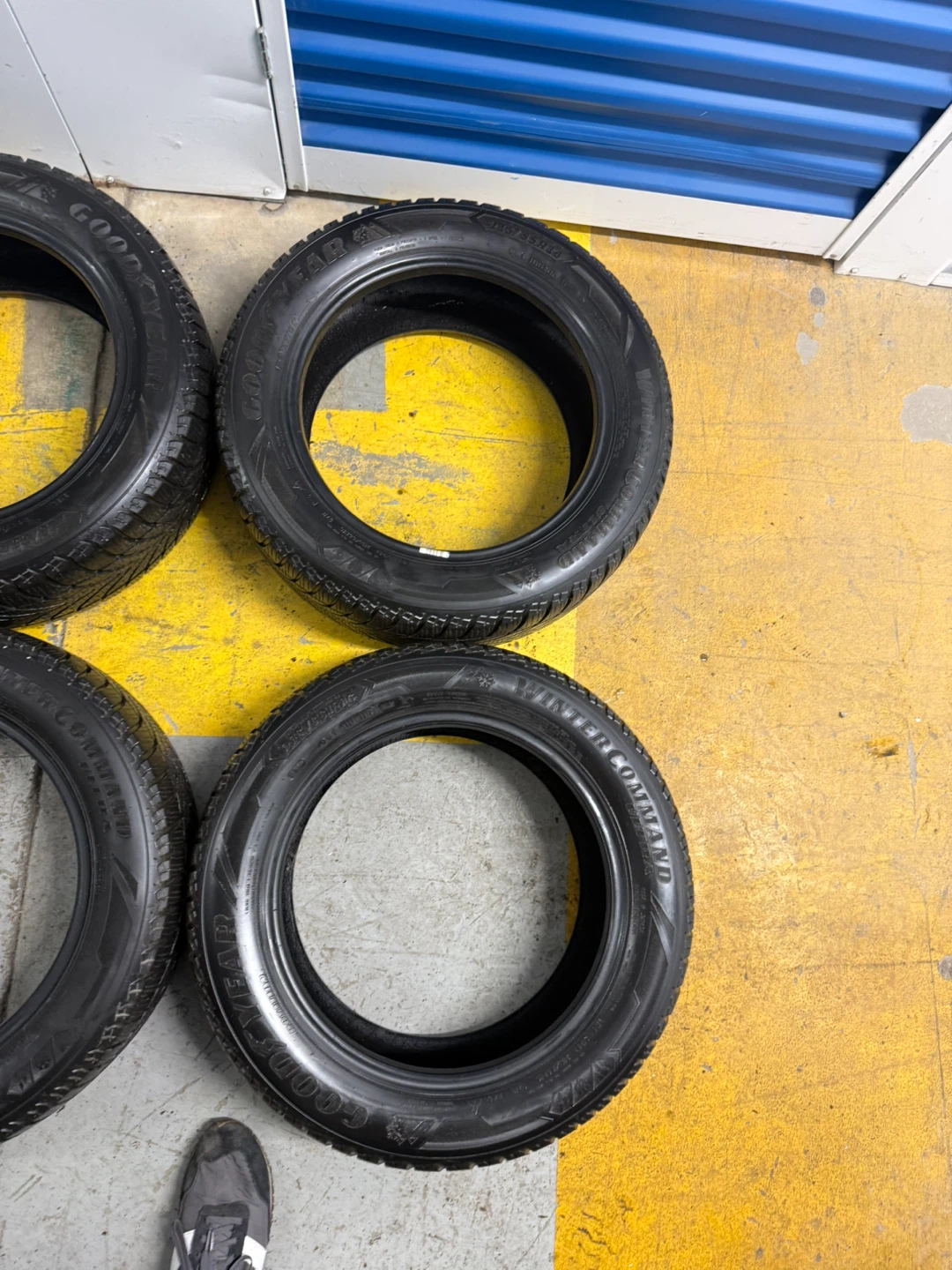 215/55/16 Goodyear Winter Tires – 8/32 Tread –DOT 2022 - photo 3