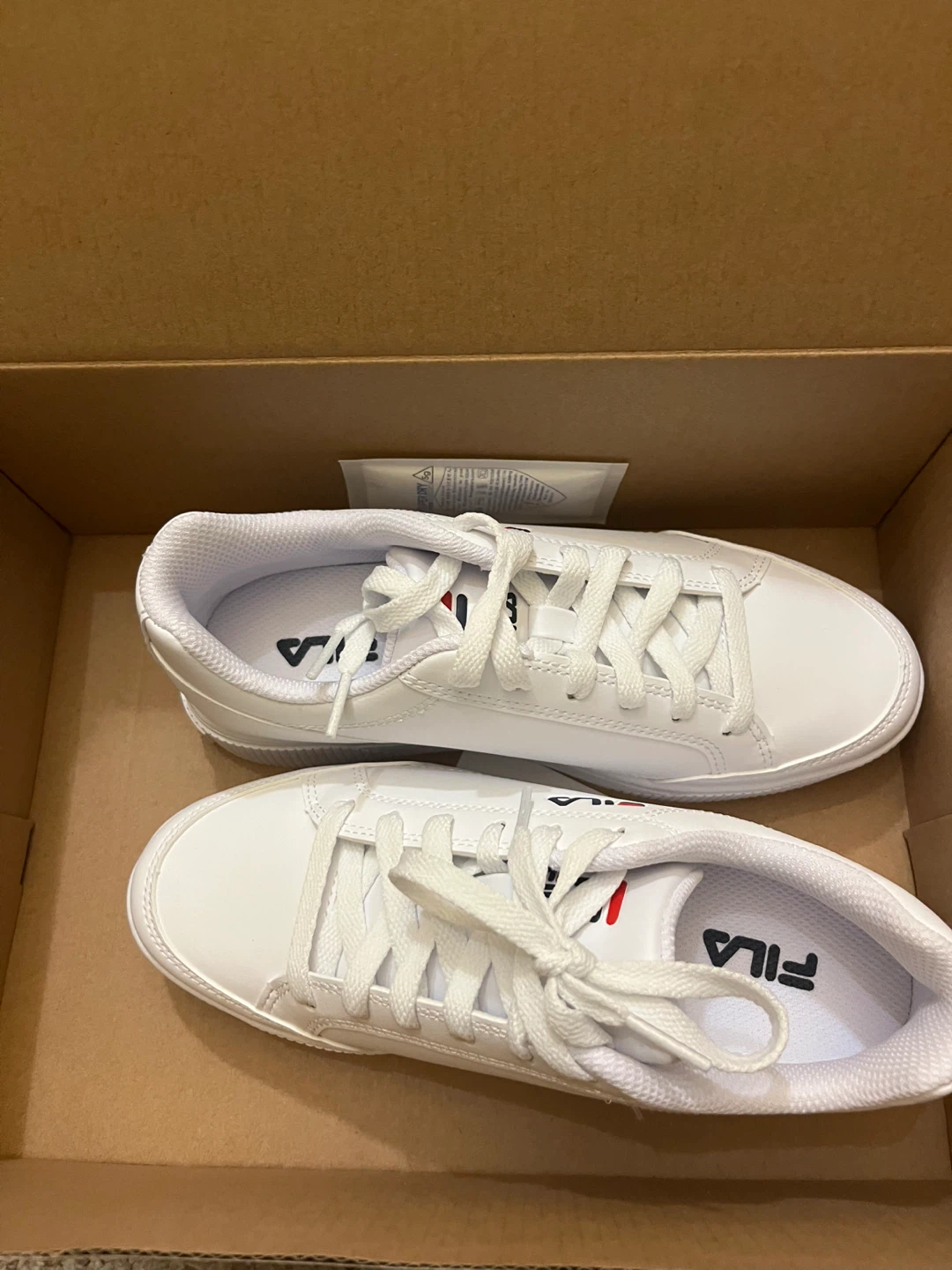 Fila Unlock Court Women's Sneakers - White/Navy/Red - US Size 6 - photo 3