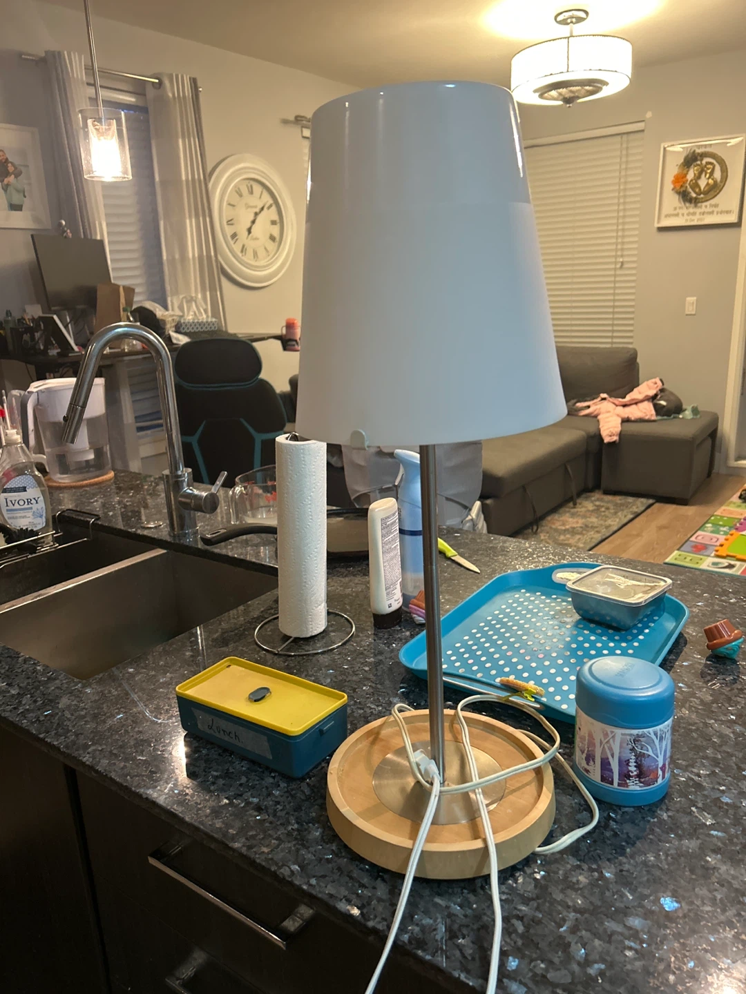 White Table Lamp