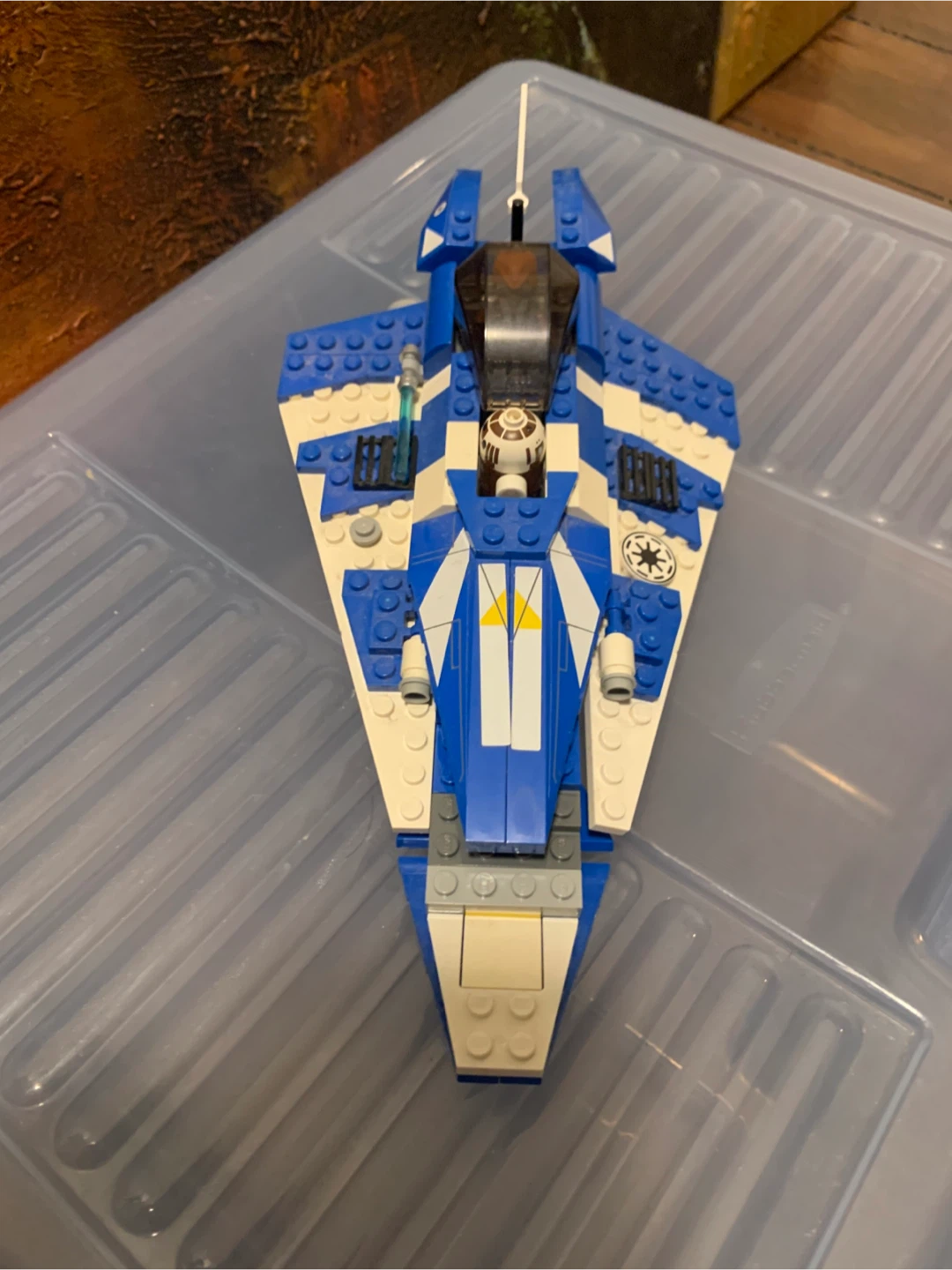 LEGO Star Wars Plo Koon's Jedi Starfighter 8093 Built Set - photo 5