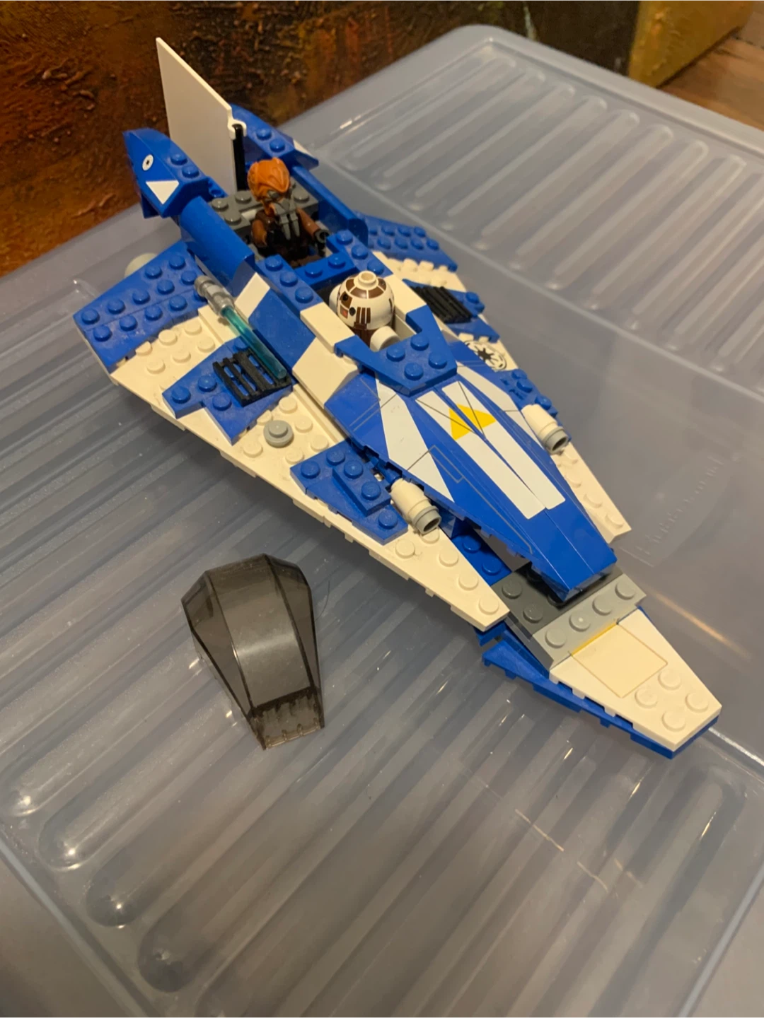 LEGO Star Wars Plo Koon's Jedi Starfighter 8093 Built Set