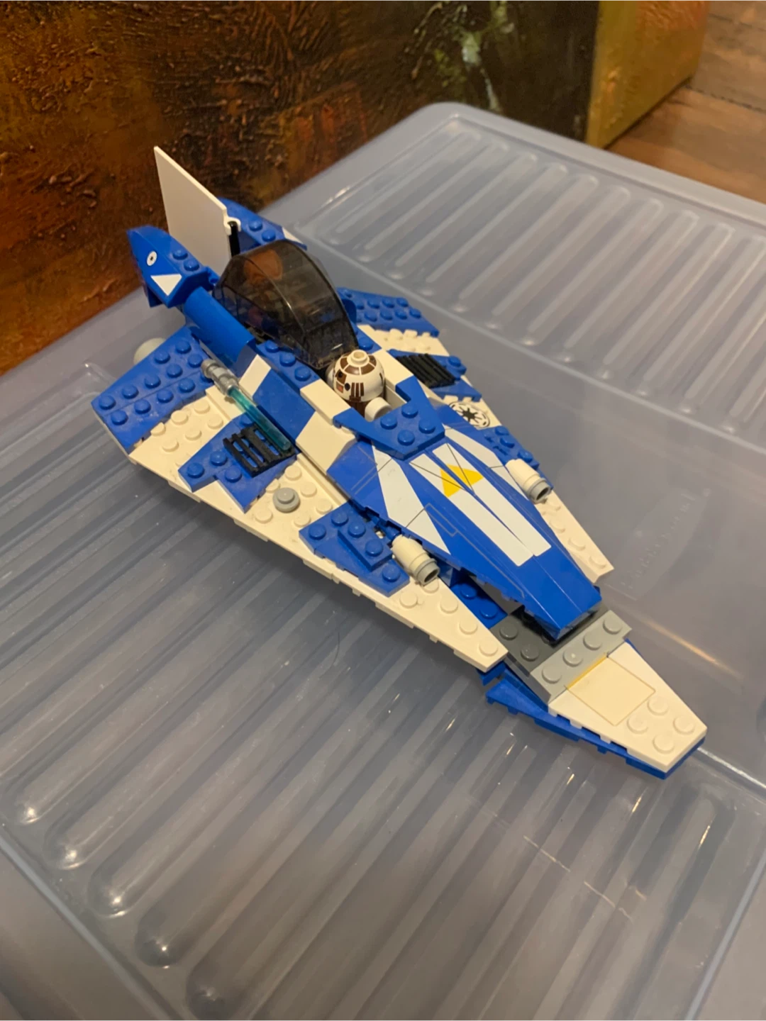 LEGO Star Wars Plo Koon's Jedi Starfighter 8093 Built Set - photo 4