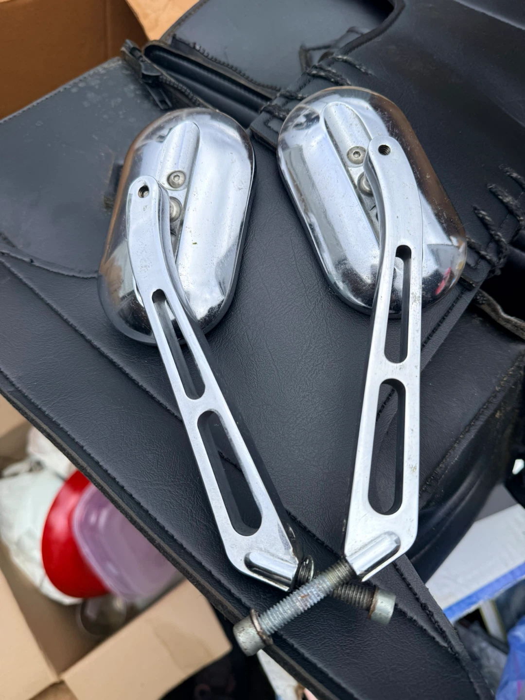 Motorcycle Side Mirrors - photo 2