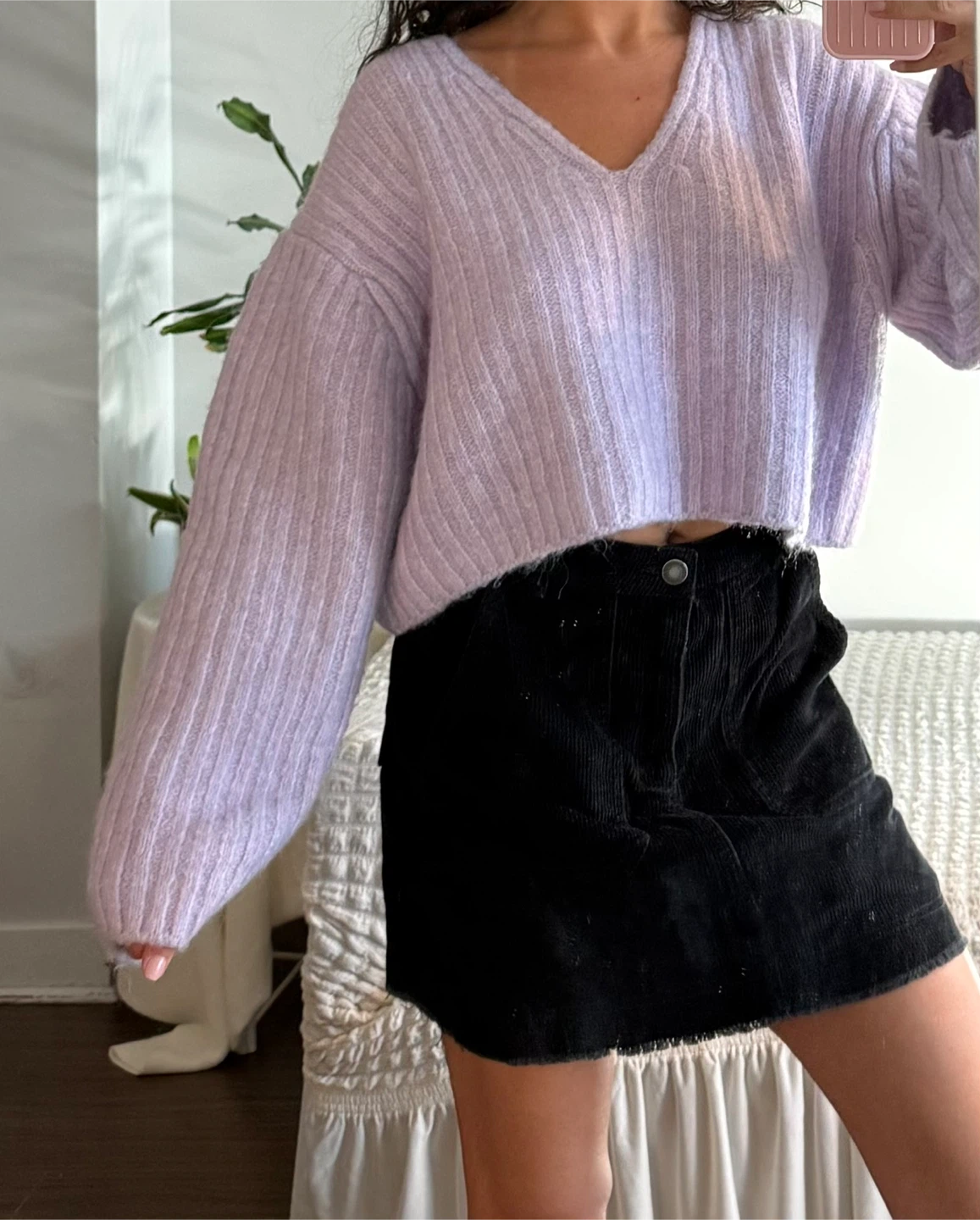 Knit Cropped Sweater