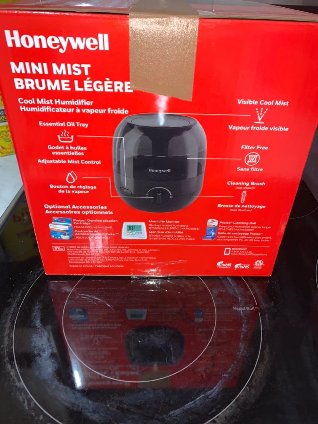 Honeywell Mini Mist Cool Mist Humidifier - photo 3