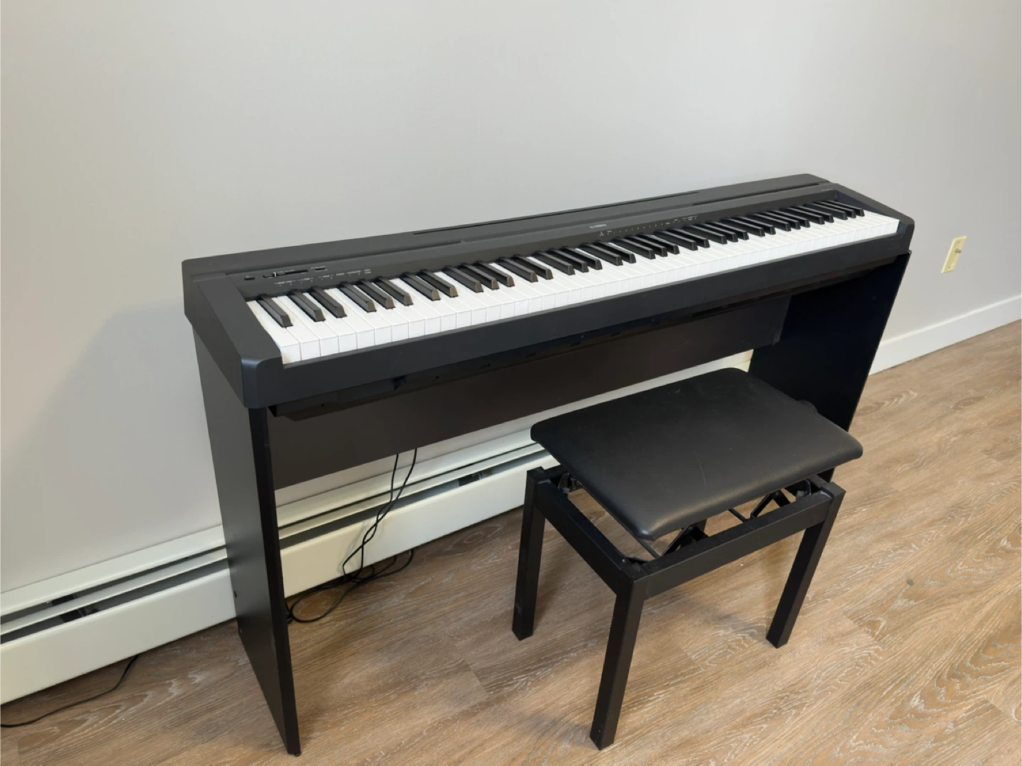 Yamaha Digital Piano P-45 with Bench - photo 2