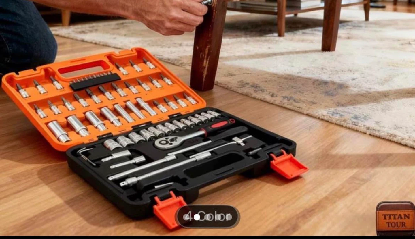 56-Piece Hex Bit Socket Set - photo 2