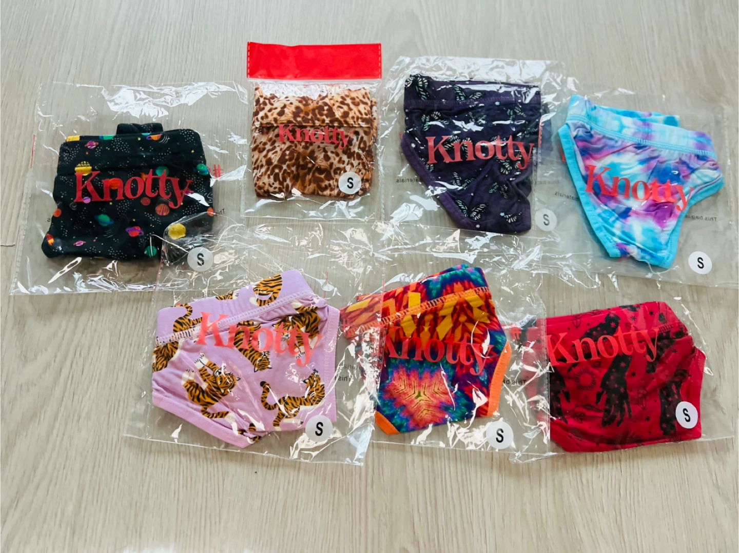 7 Pack Women’s Thong Panties - size small - photo 2