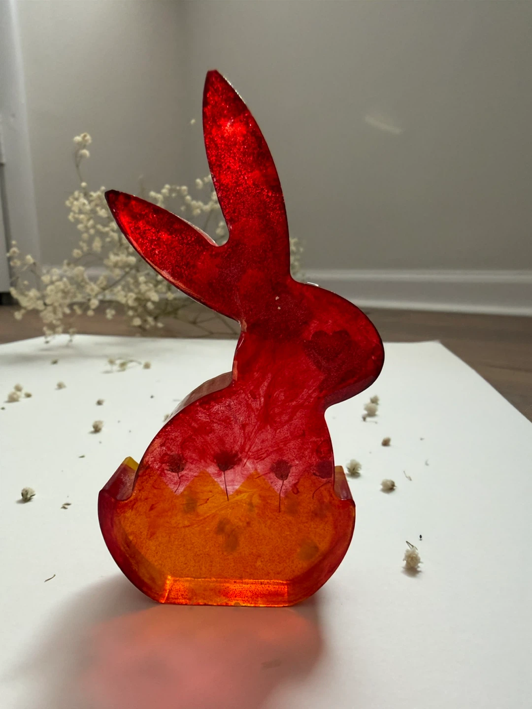 Handmade Resin Easter Bunny - photo 5