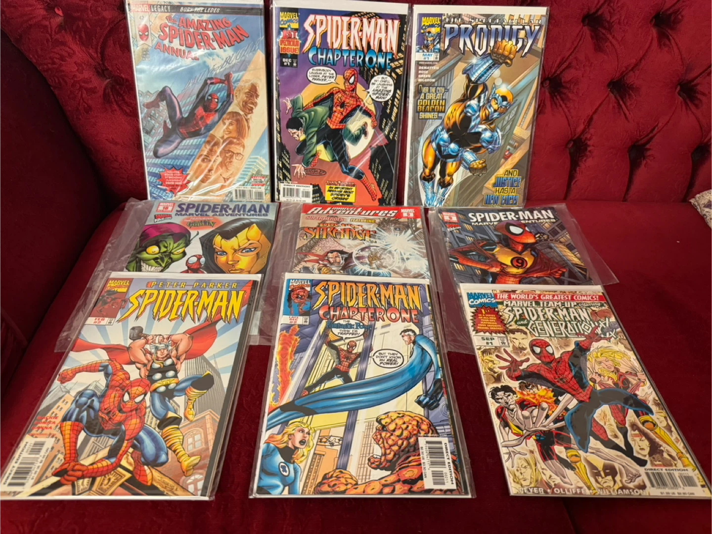 Marvel Spider-Man Comics Lot take all for $50