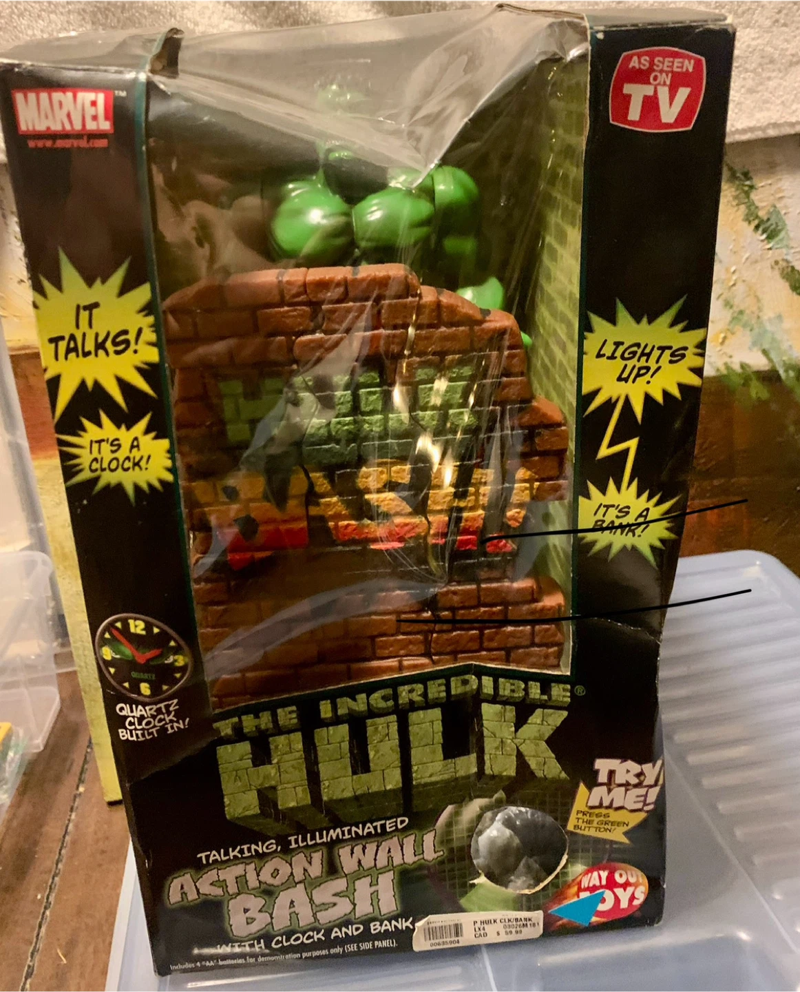 The Incredible Hulk Action Wall Bash - photo 5