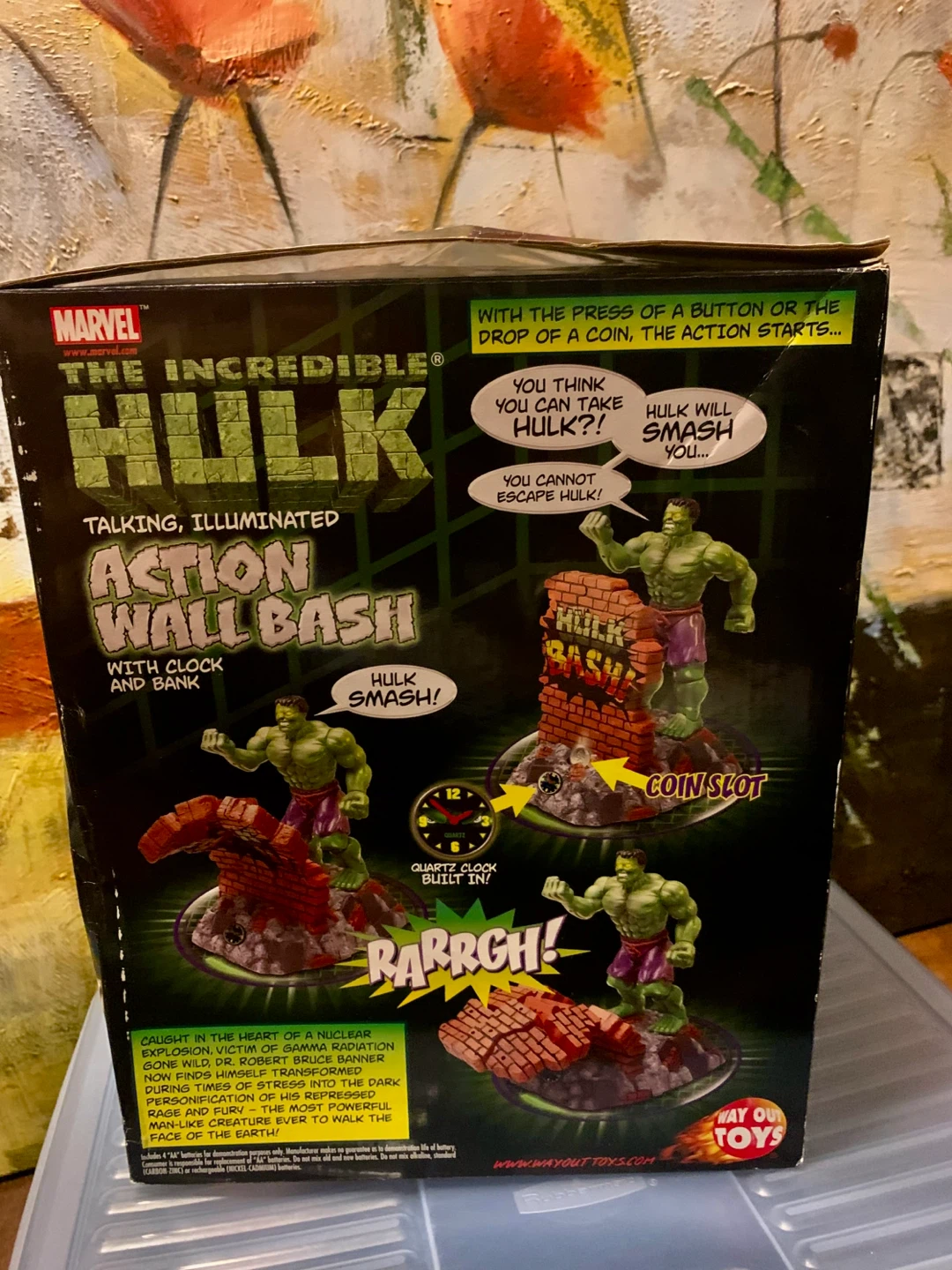 The Incredible Hulk Action Wall Bash - photo 3