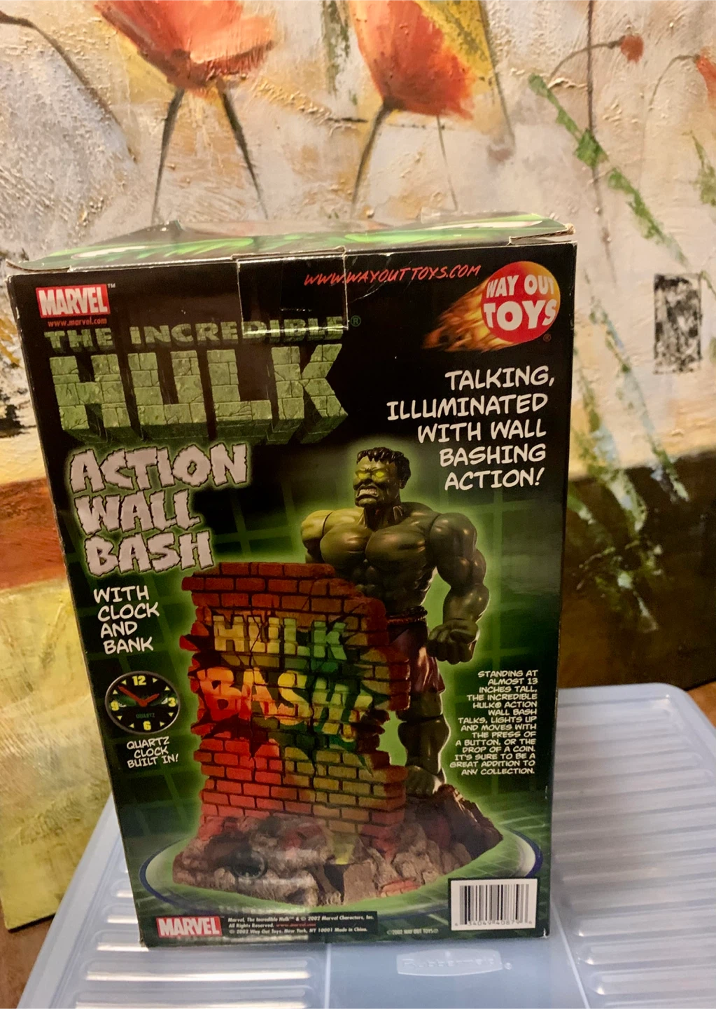 The Incredible Hulk Action Wall Bash