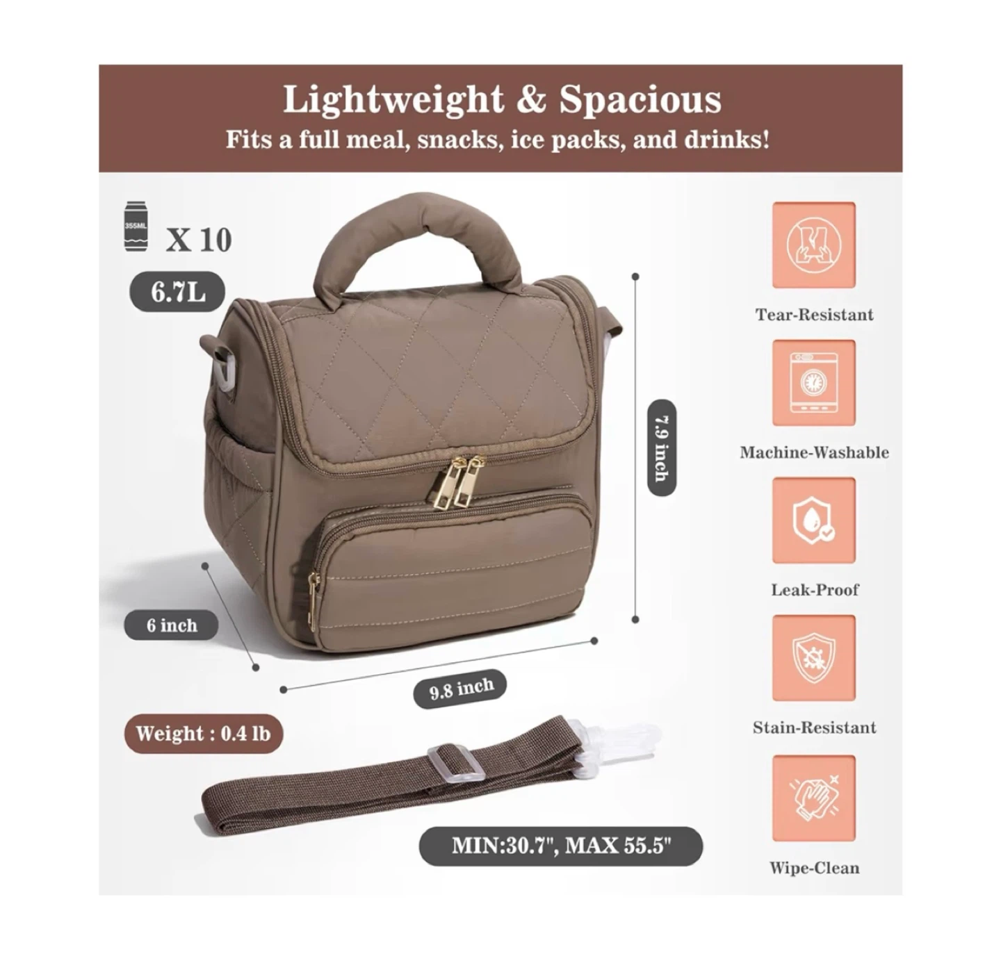 Brand new Lunch Bag for Women Adults - photo 4