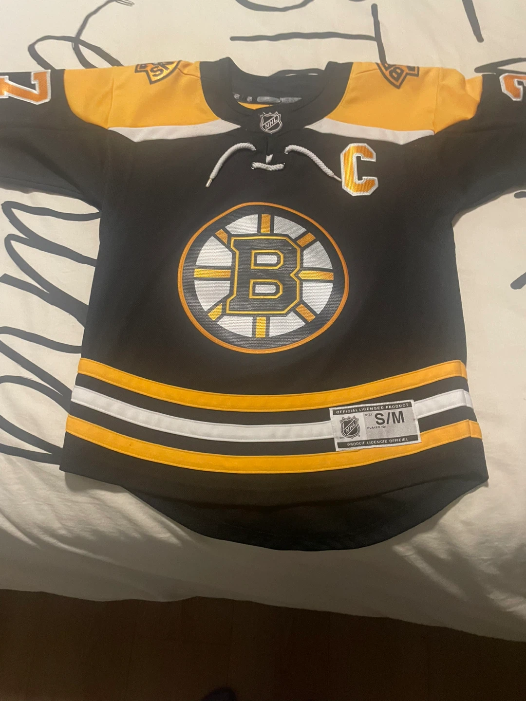 Boston Bruins Bergeron #37 Hockey Jersey S/M