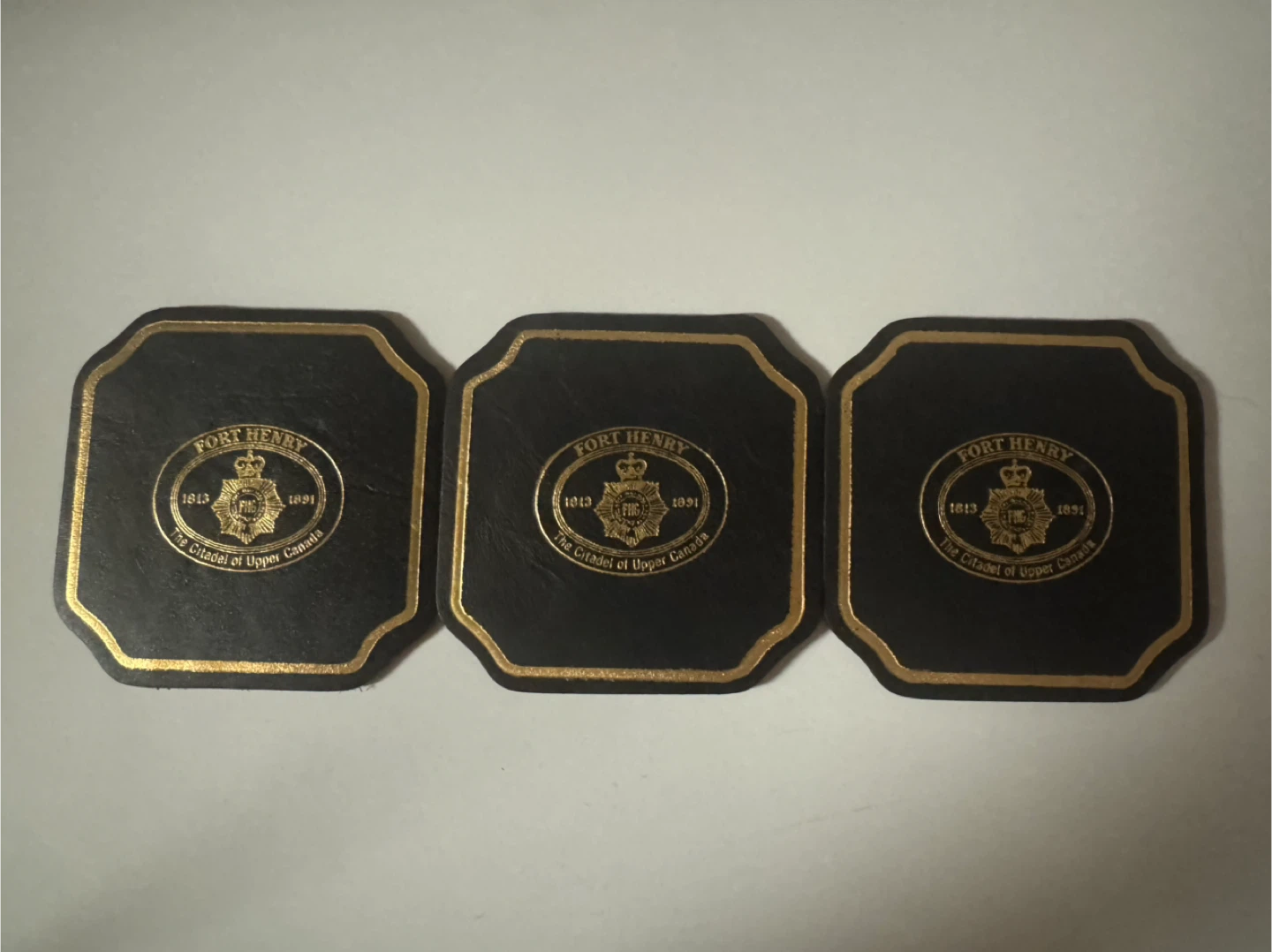 Fort Henry Coasters - Set of 3