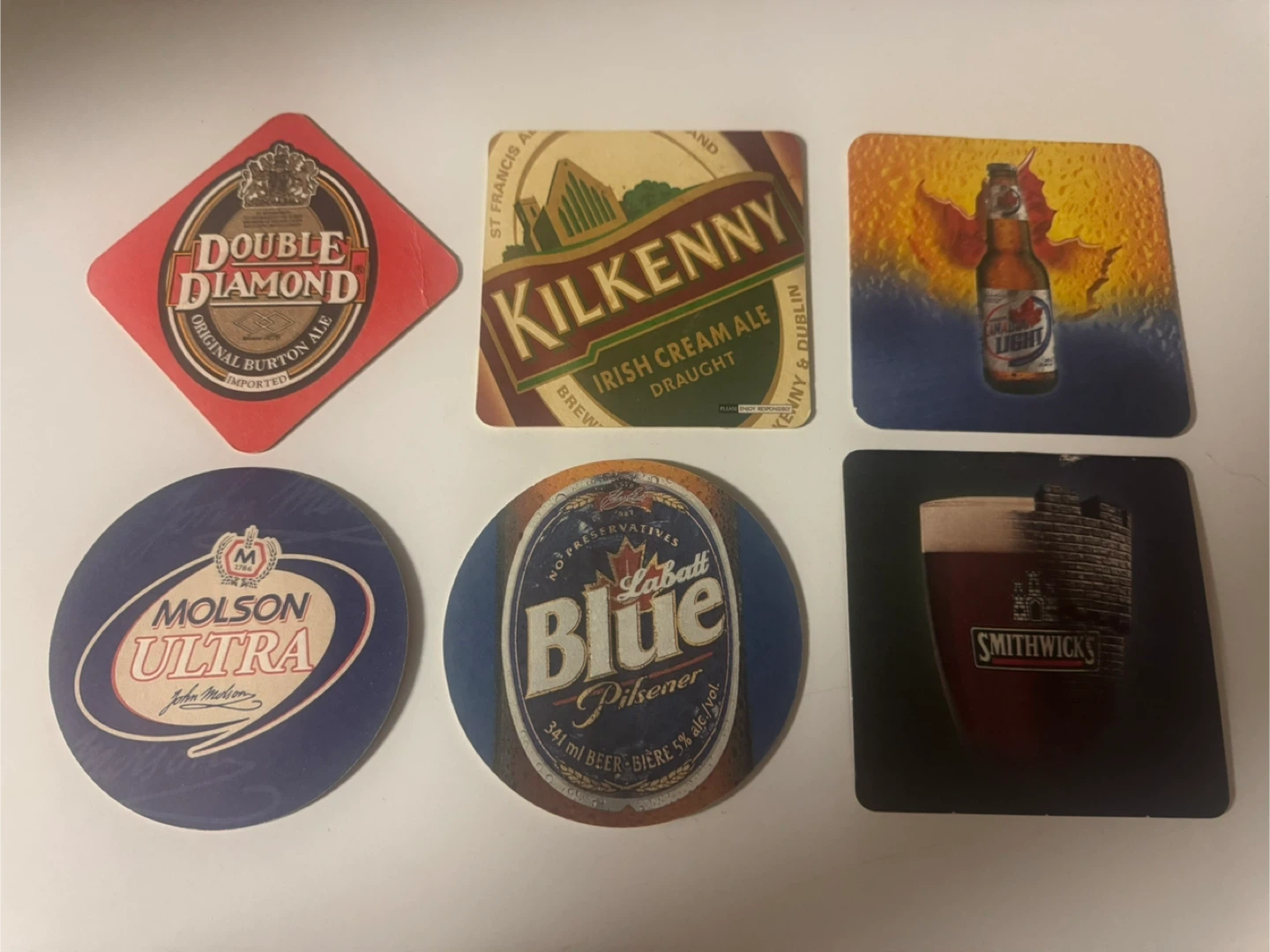 Assorted Beer Coasters
