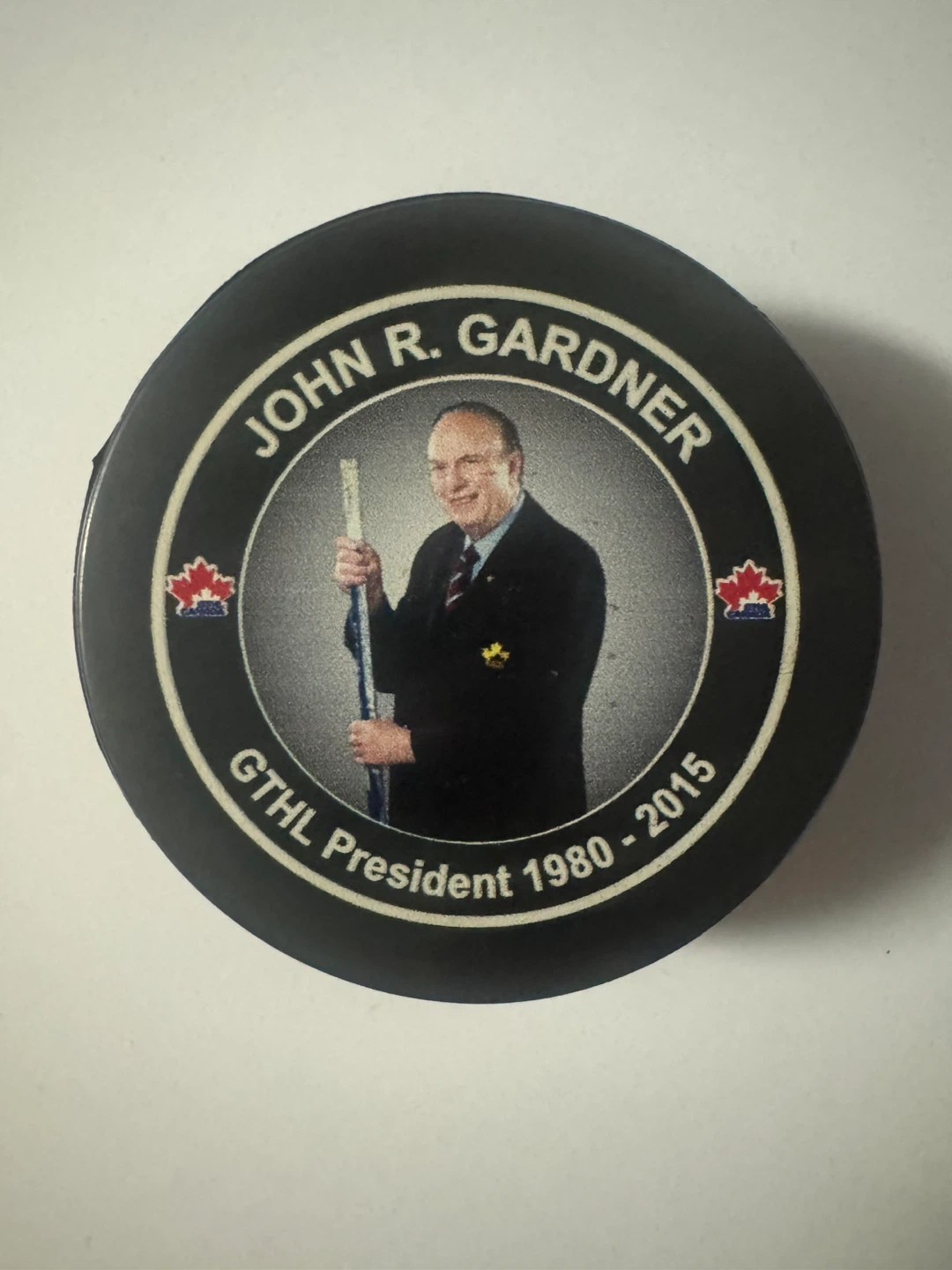 GTHL Official Game Puck - photo 2