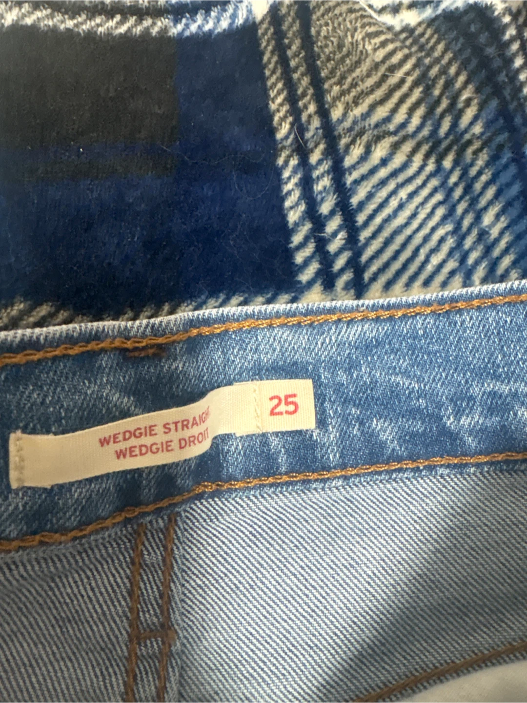 Levi's Wedgie Straight Jeans Size 25 - photo 4