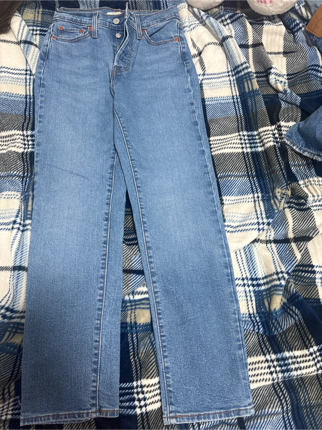 Levi's Wedgie Straight Jeans Size 25 - photo 3