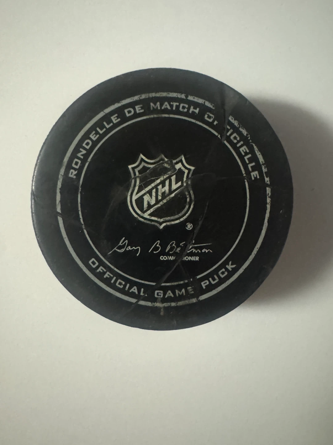 Official NHL Toronto Maple Leafs Game Puck - photo 2