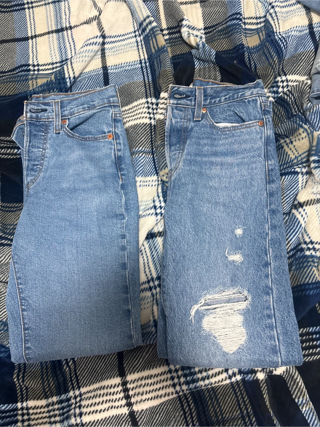 Levi's Wedgie Straight Jeans Size 25 - photo 5