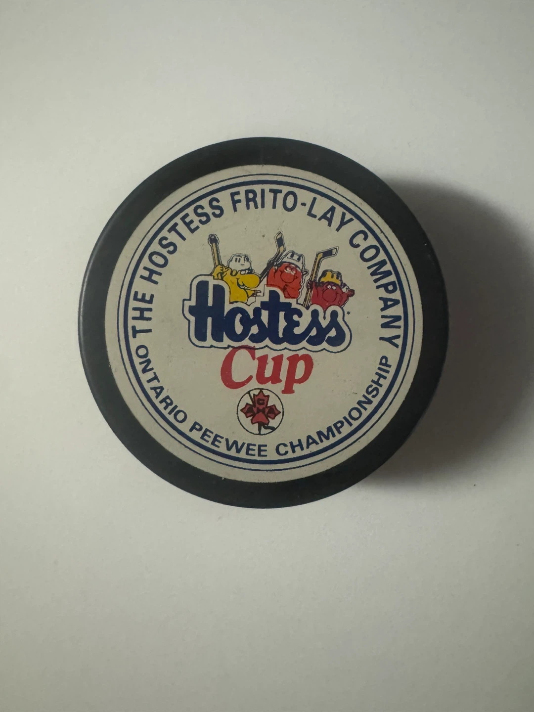 Hostess Cup Ontario Pee Wee Championship Hockey Puck
