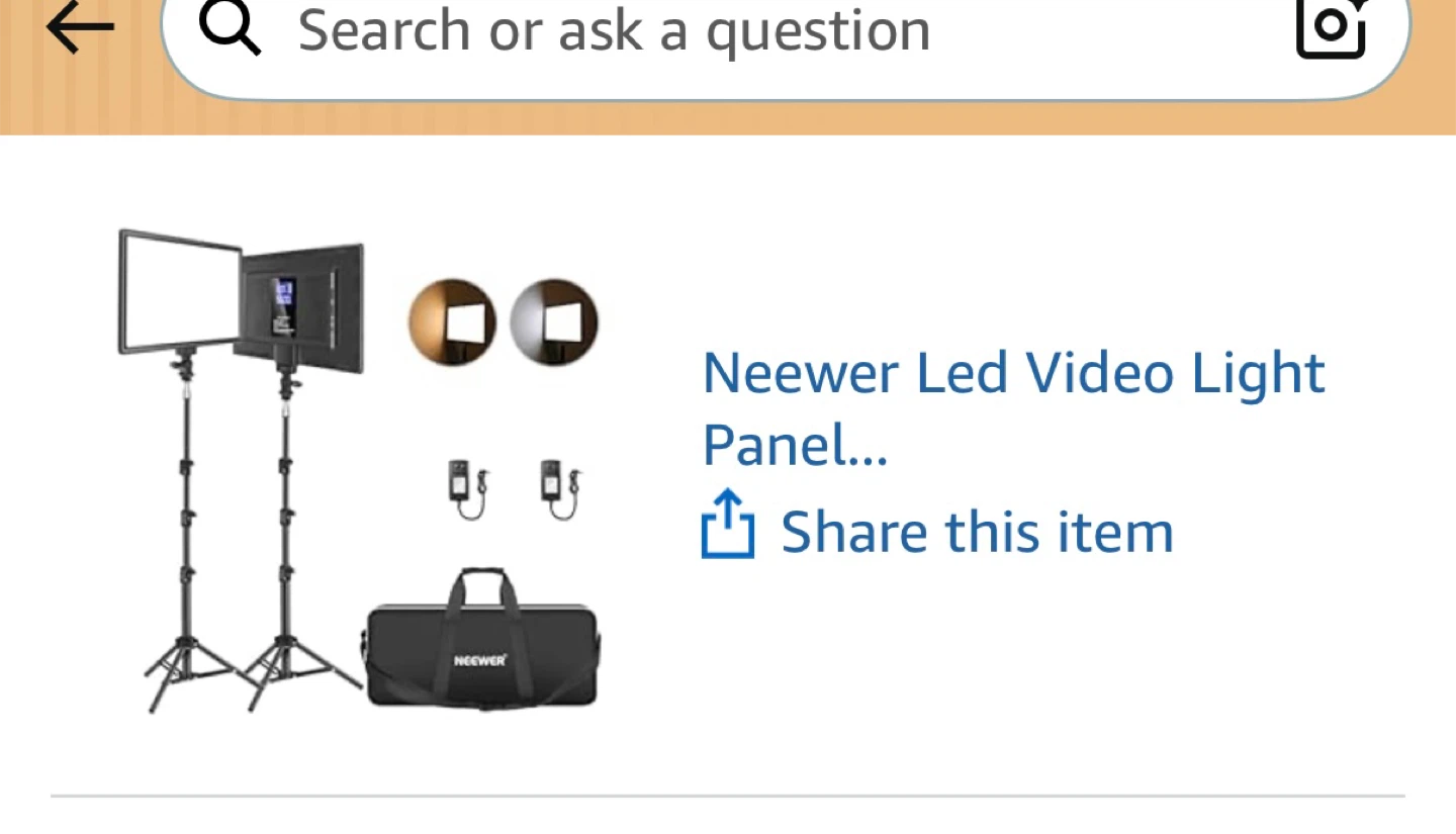 Neewer 13" LED Video Light Panel Kit - 2 Pack - photo 2