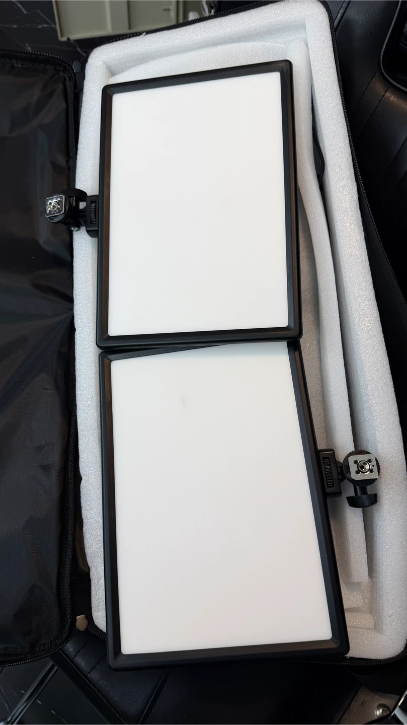 Neewer 13" LED Video Light Panel Kit - 2 Pack - photo 4