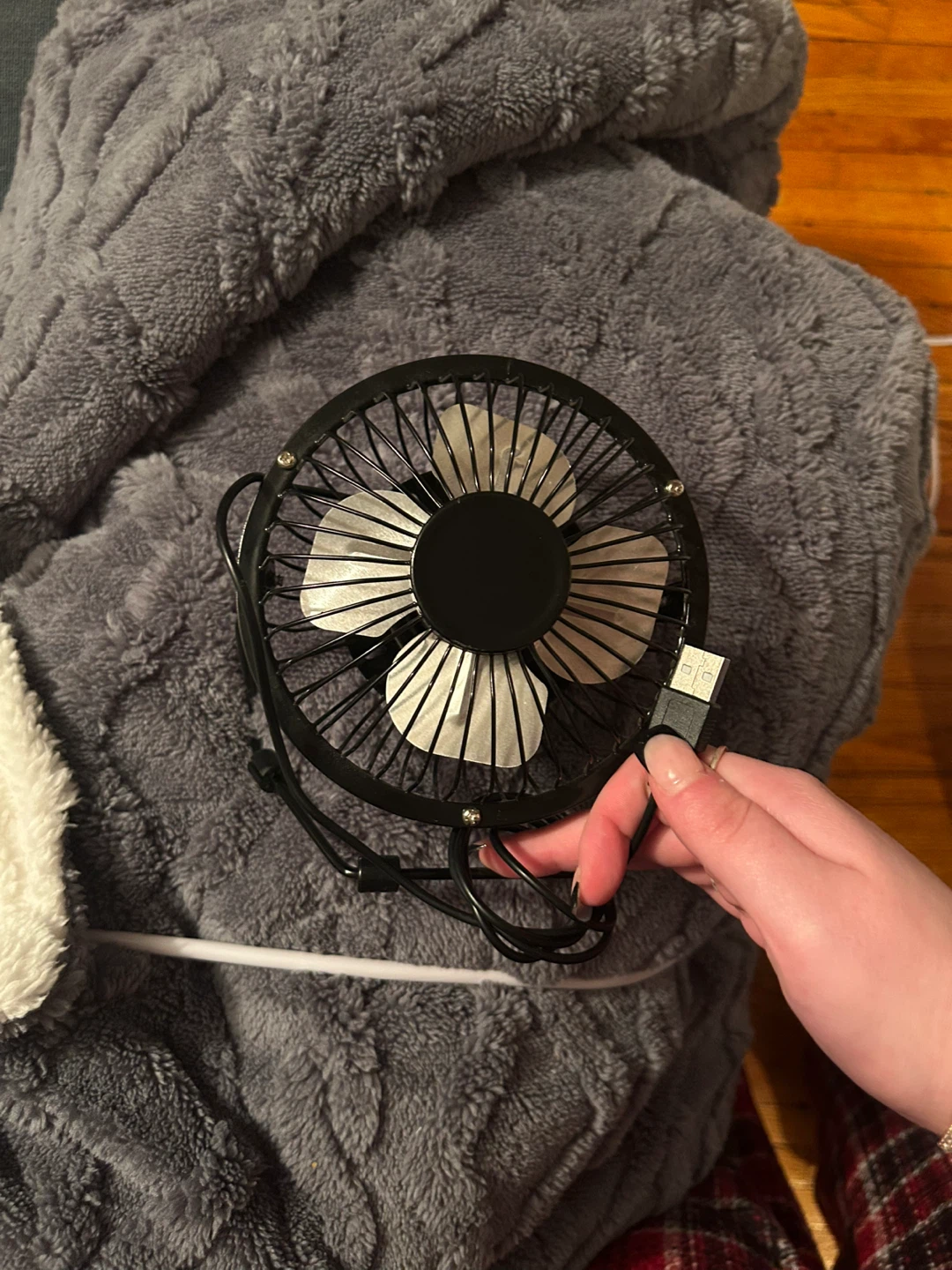 Portable USB Desk Fan #freecycle