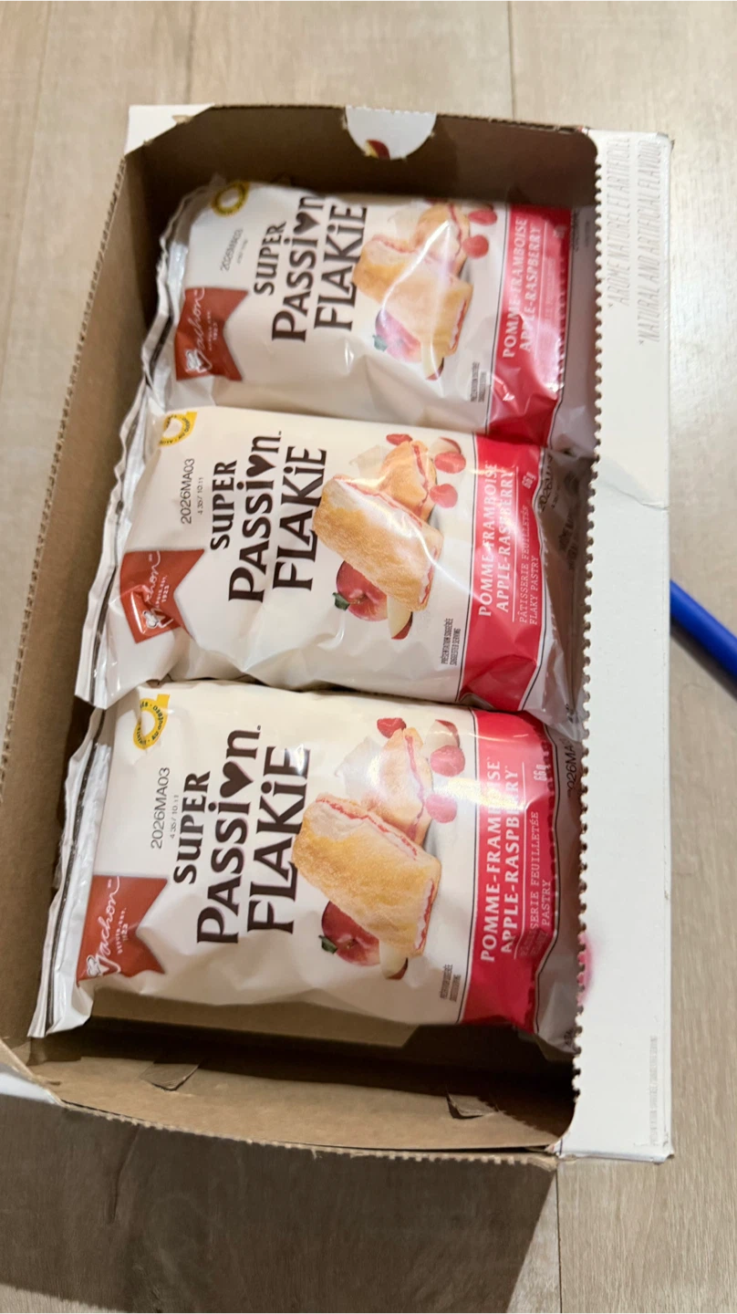 Jachon Super Passion Flake Apple-Raspberry Pastry (3 Pack)
