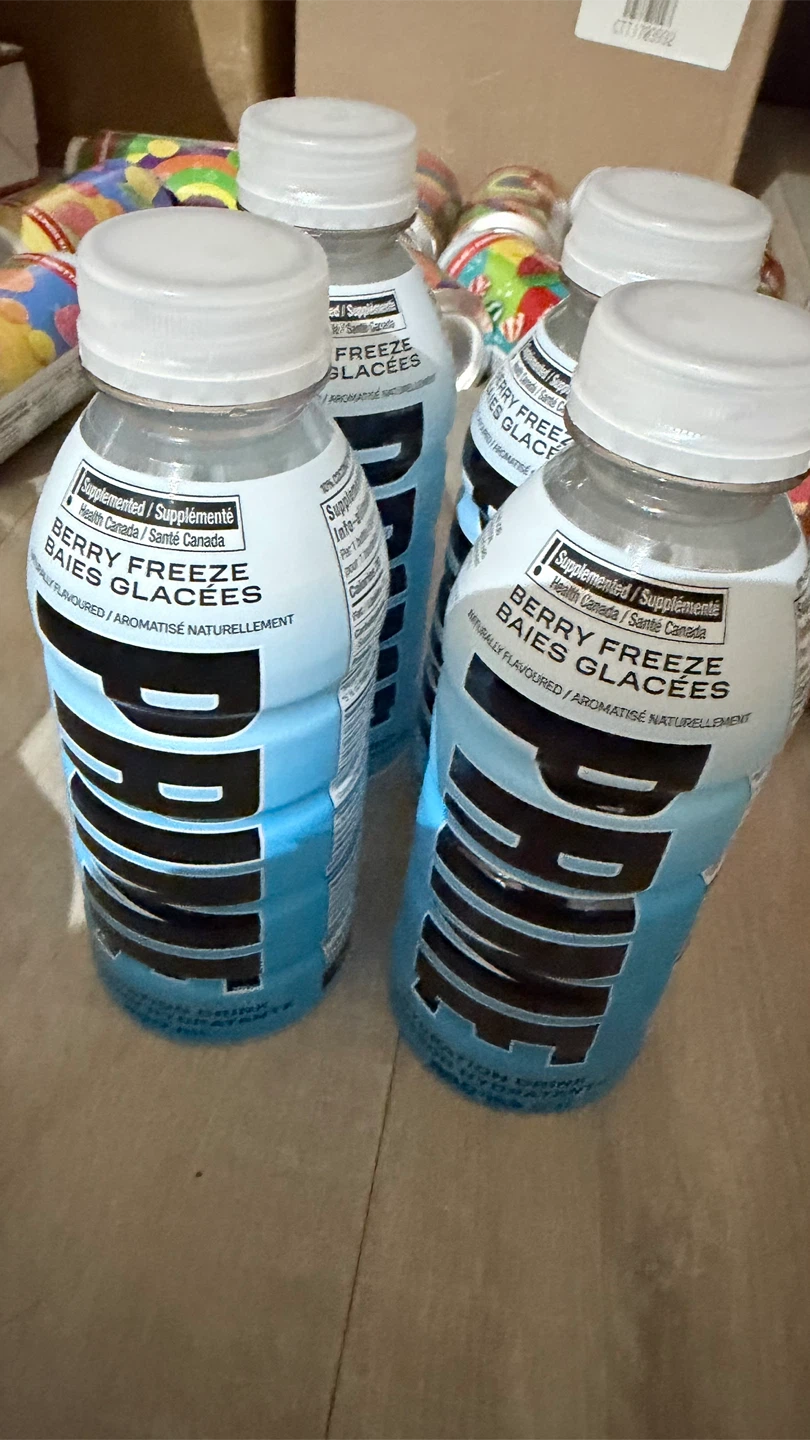 10 Prime Hydration Berry Freeze Drink (4 bottles)
