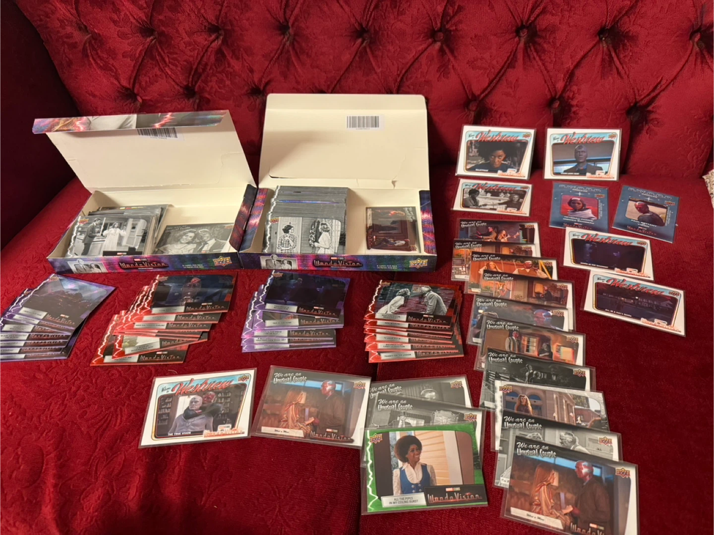 Upper Deck Marvel Studios Wanda Vision Trading Cards