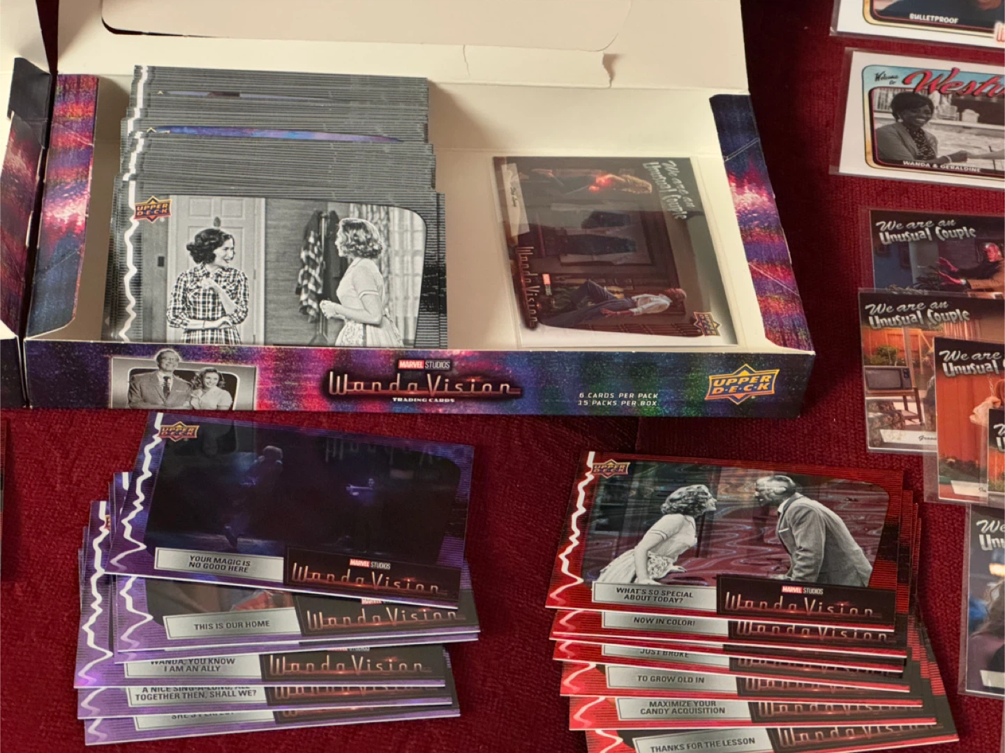 Upper Deck Marvel Studios Wanda Vision Trading Cards - photo 5