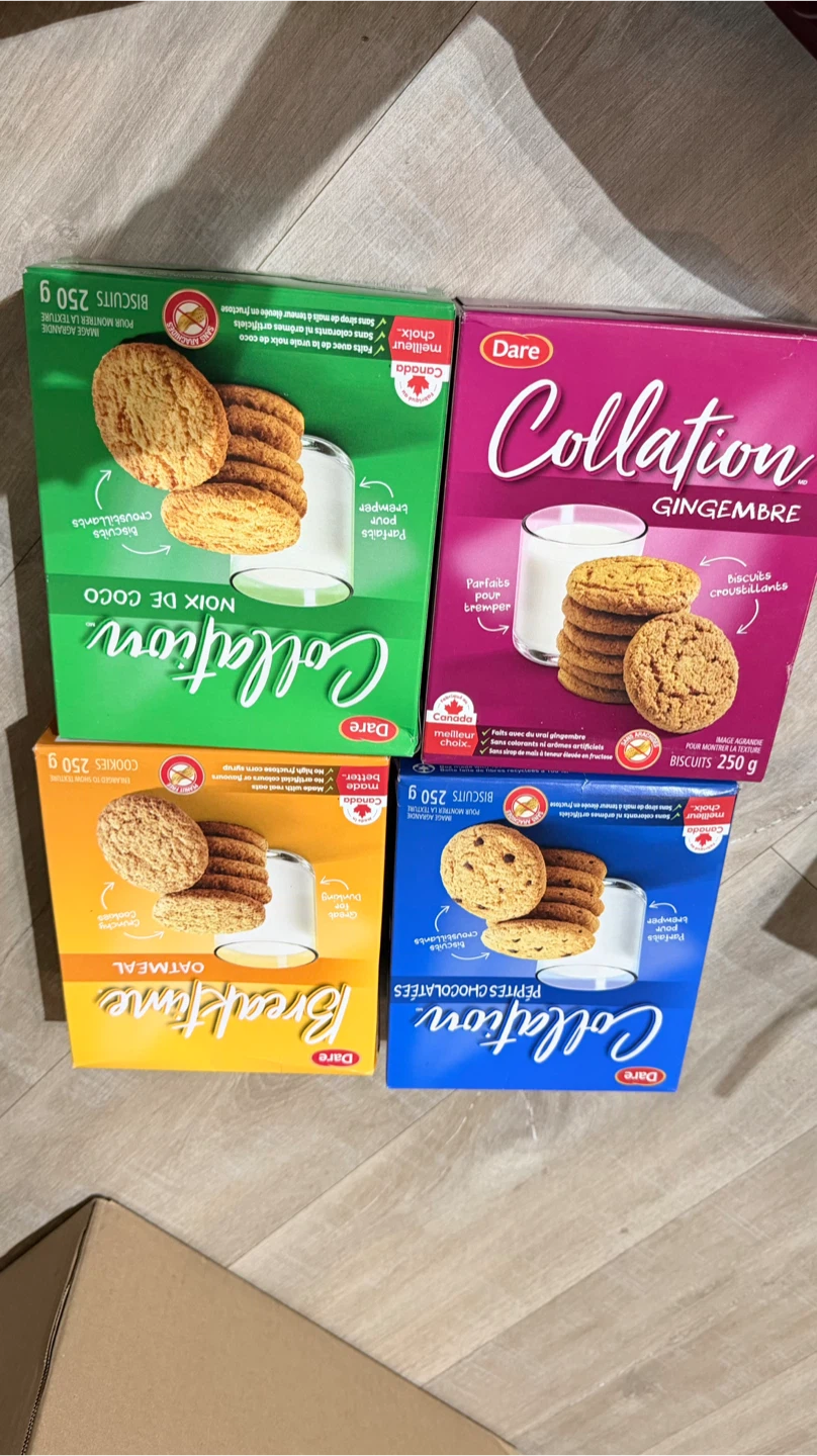 Dare Collation & Breaktime Cookies Assortment (4 x 250g)
