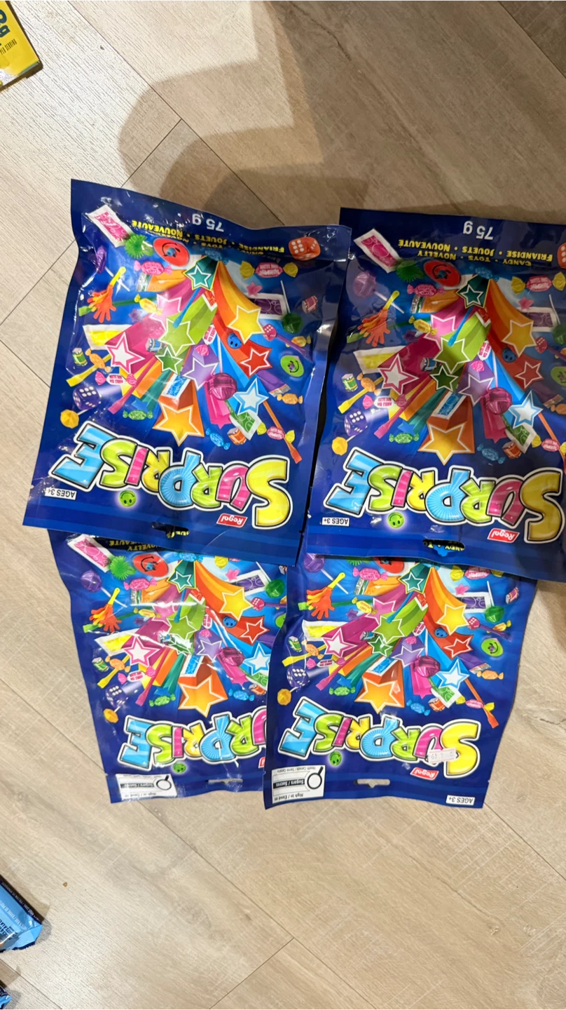 Regal Surprise Candy and Toy Bags (4-Pack)