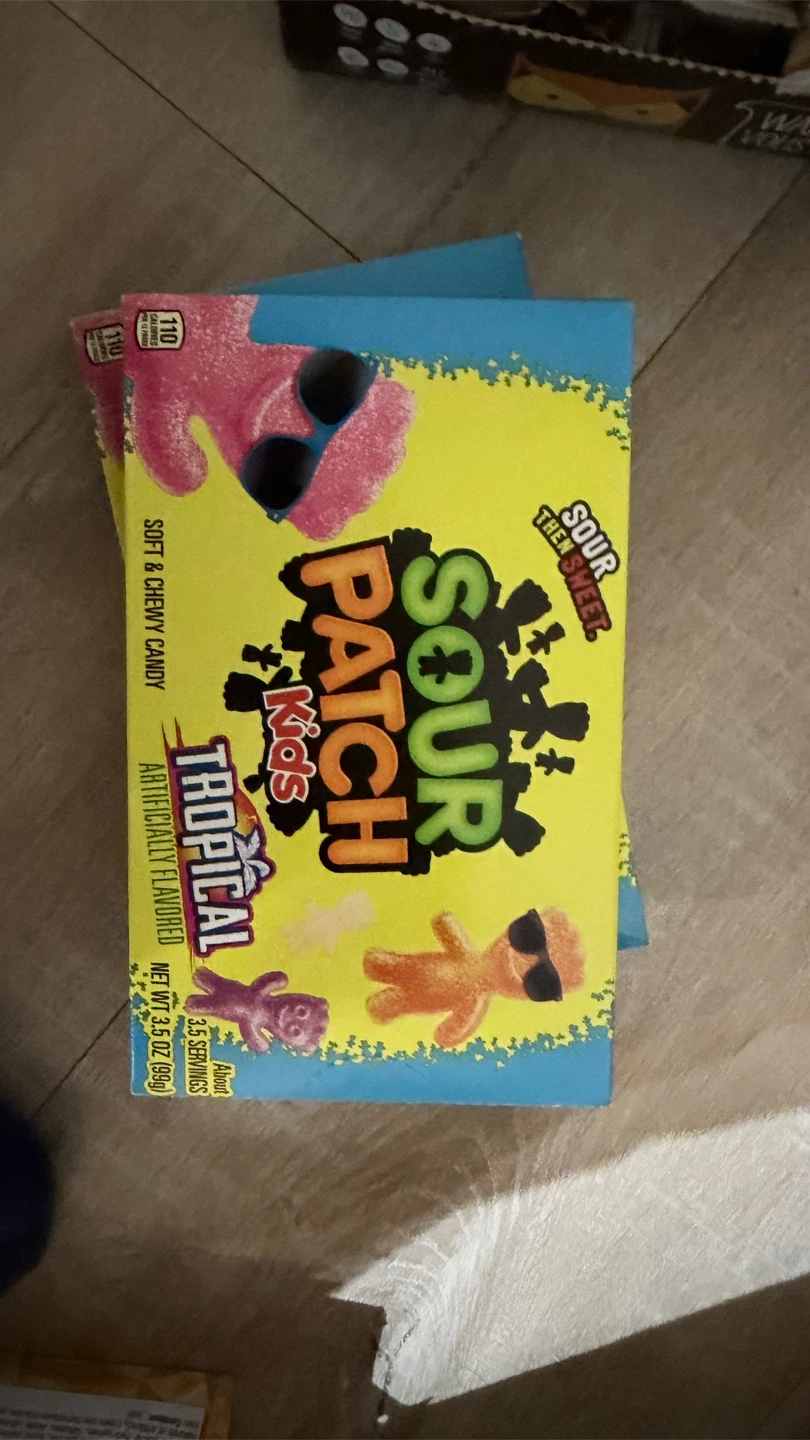 Sour Patch Kids Tropical Soft & Chewy Candy 3.5oz