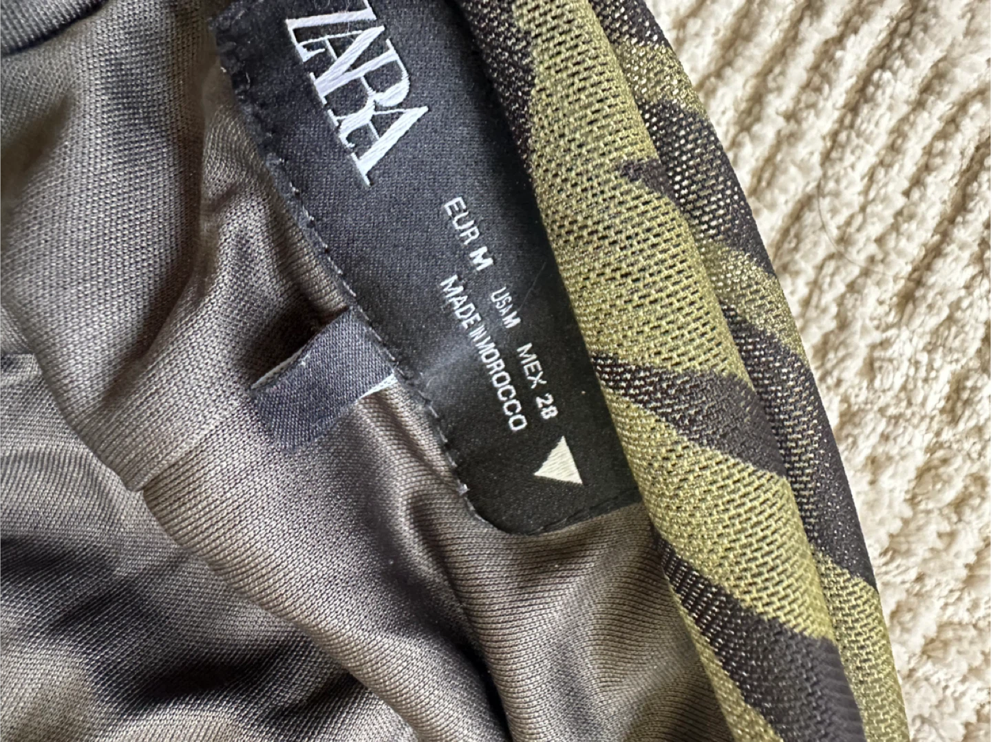 Zara Zebra Print Halter Maxi Dress - Size M - photo 3