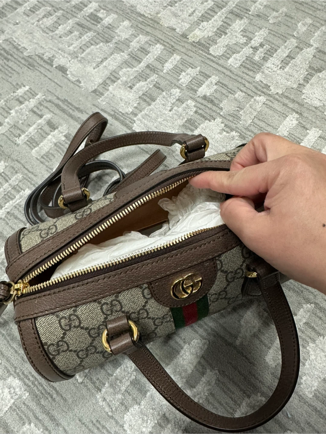 Gucci Monogram Boston Bag - photo 3