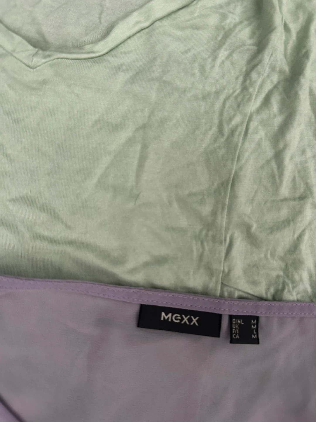 Two Mexx T-Shirts - Light Green & Lavender - photo 2