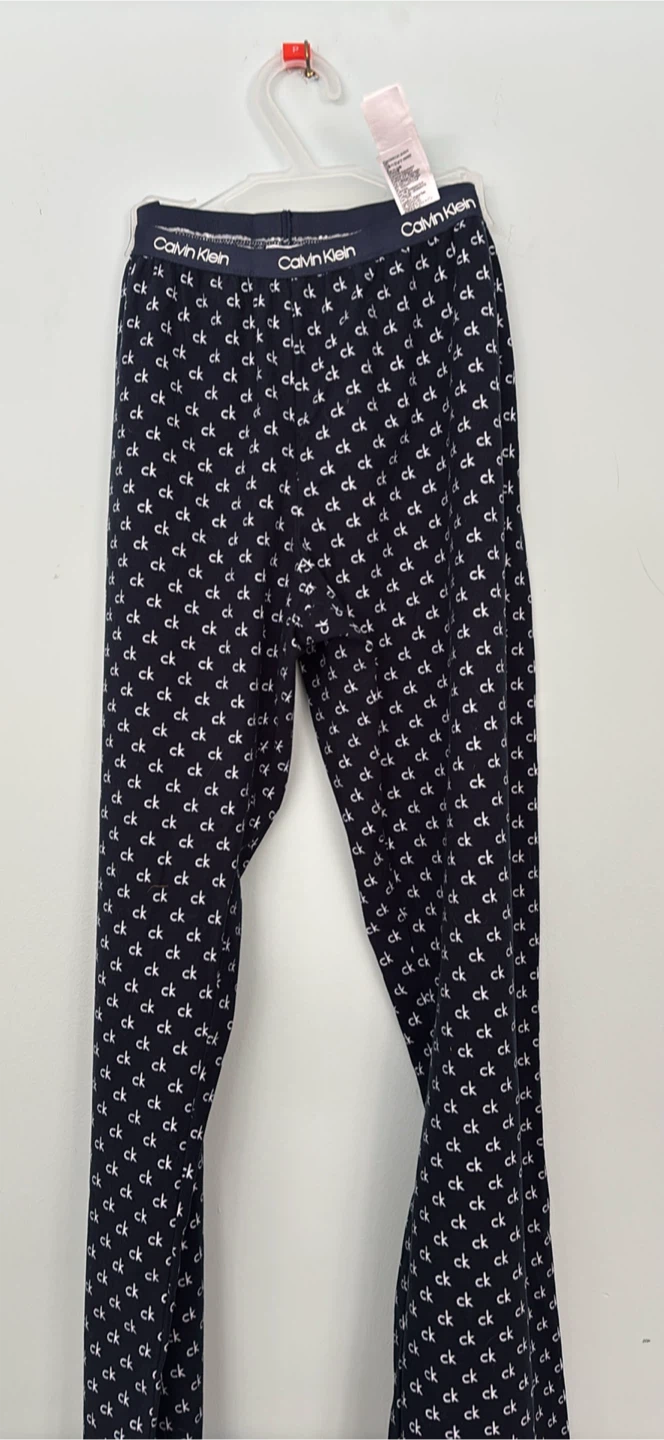 Calvin Klein All-Over Logo Pajama Pants