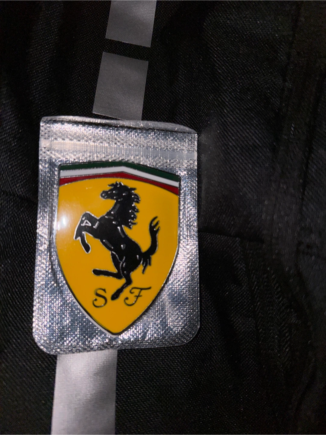 Rear panel Ferrari shield accepting offers and able to negotiate