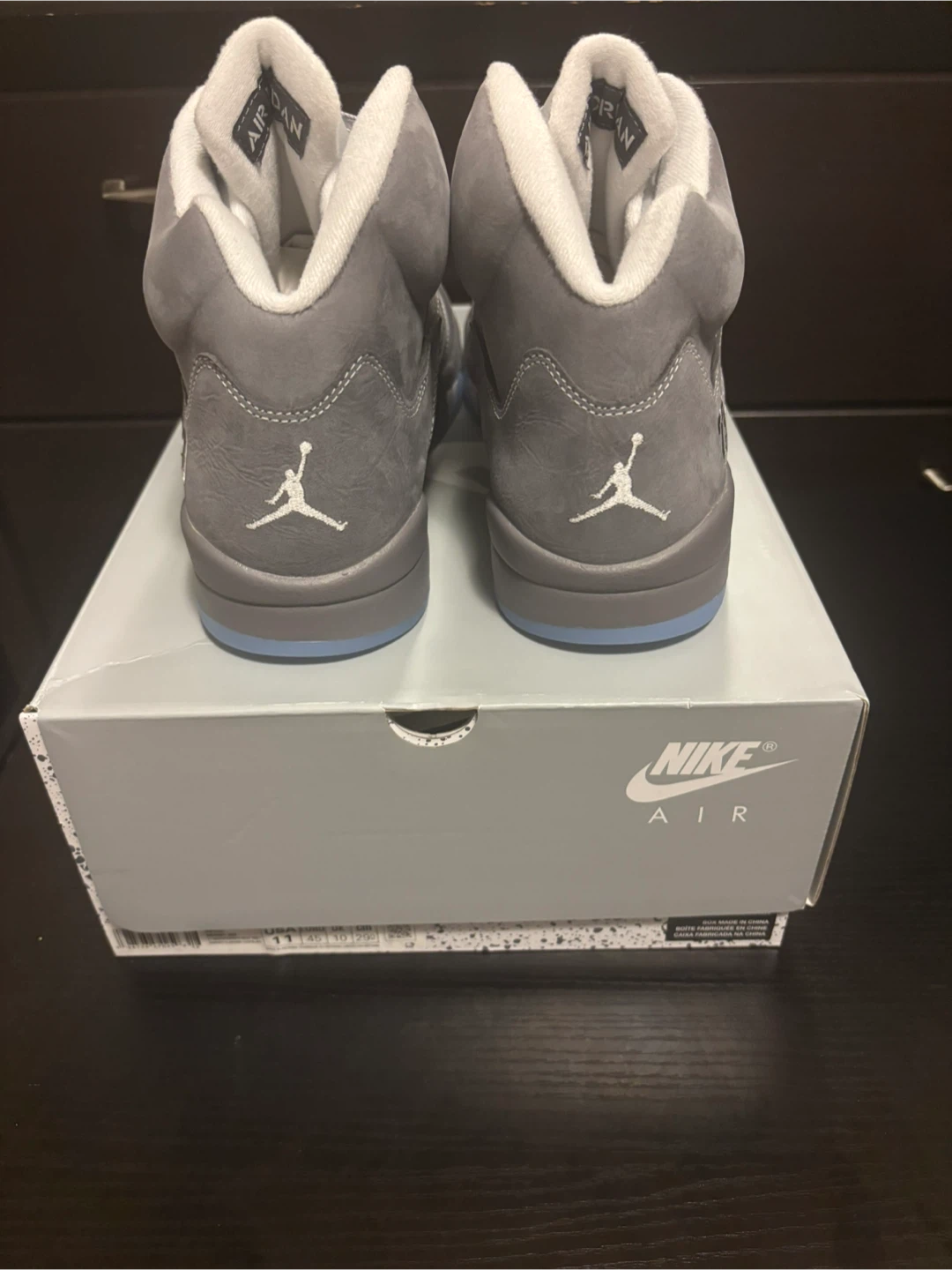 Jordan 5 Retro Wolf Grey size 11 - photo 3