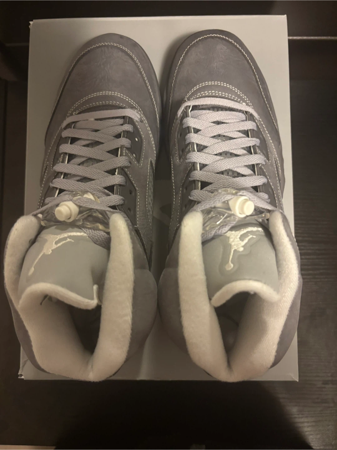 Jordan 5 Retro Wolf Grey size 11 - photo 2
