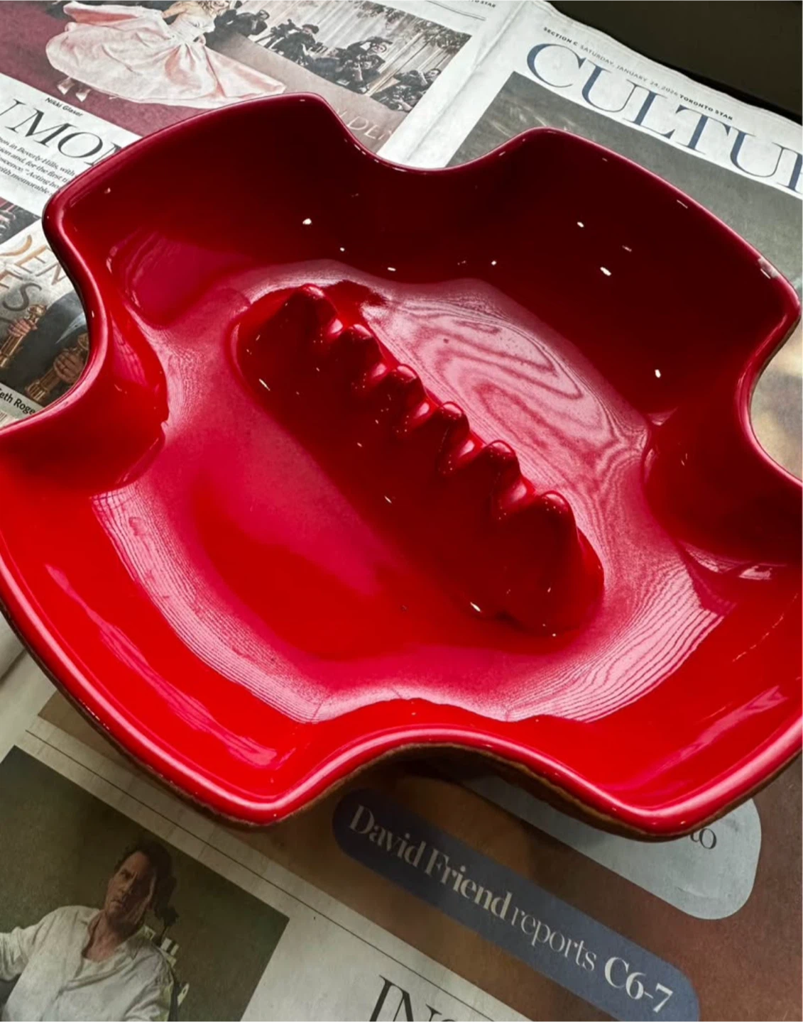 MCM  Red Ashtray 700S USA