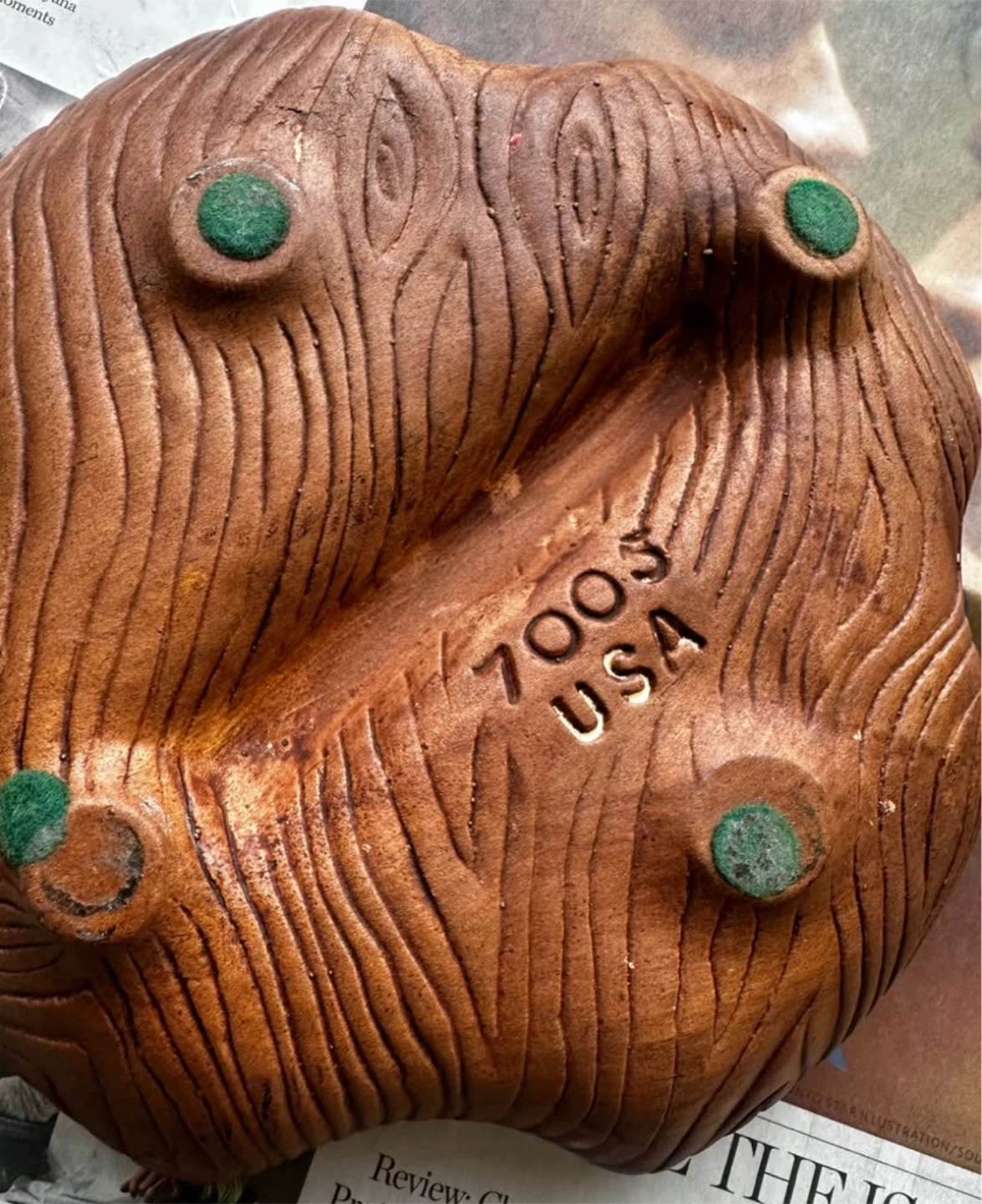 MCM  Red Ashtray 700S USA - photo 2