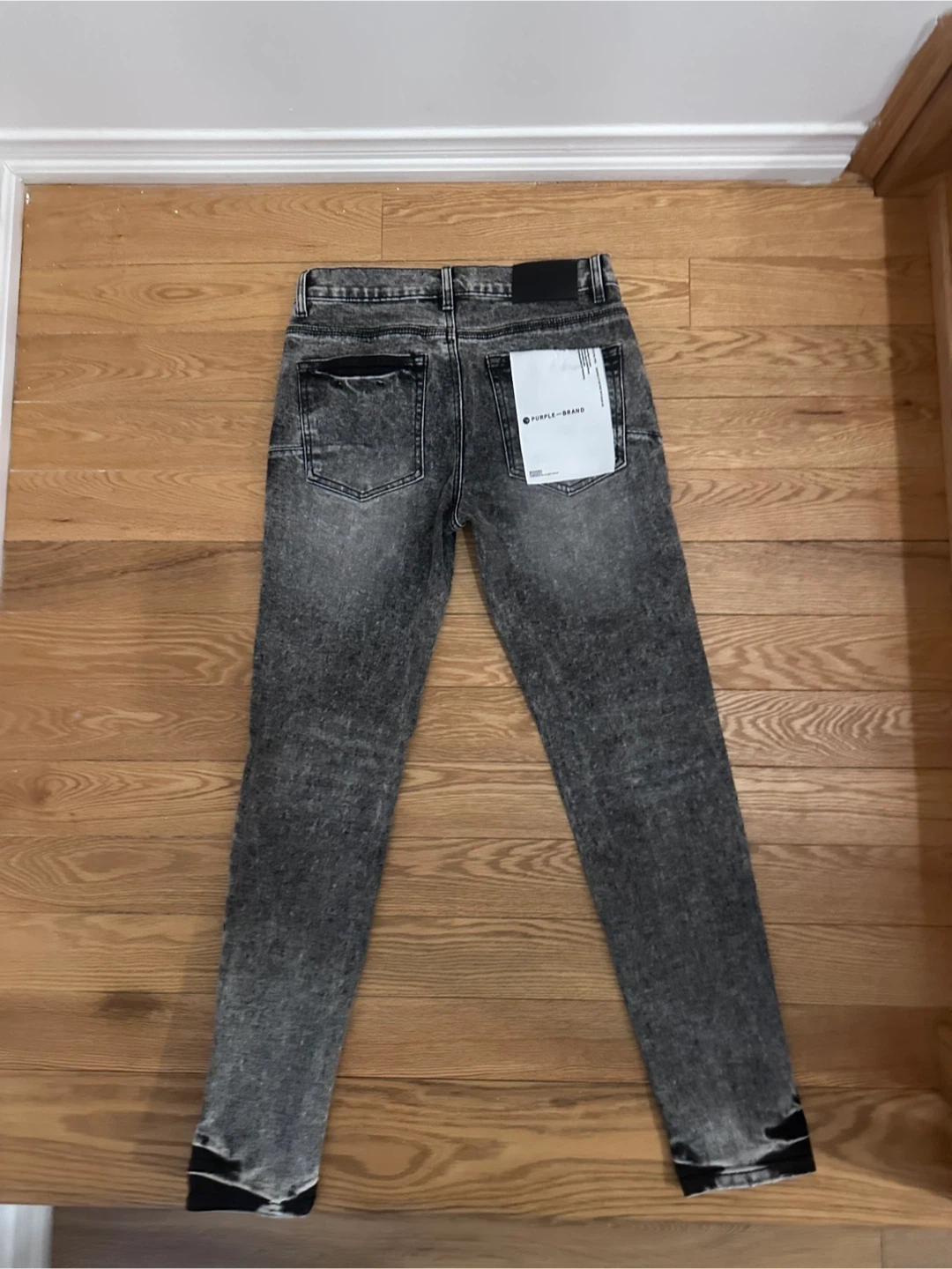 Purple jeans gray - photo 2