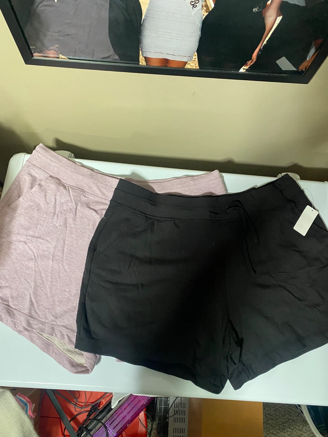 pairs of women’s shorts with pockets
